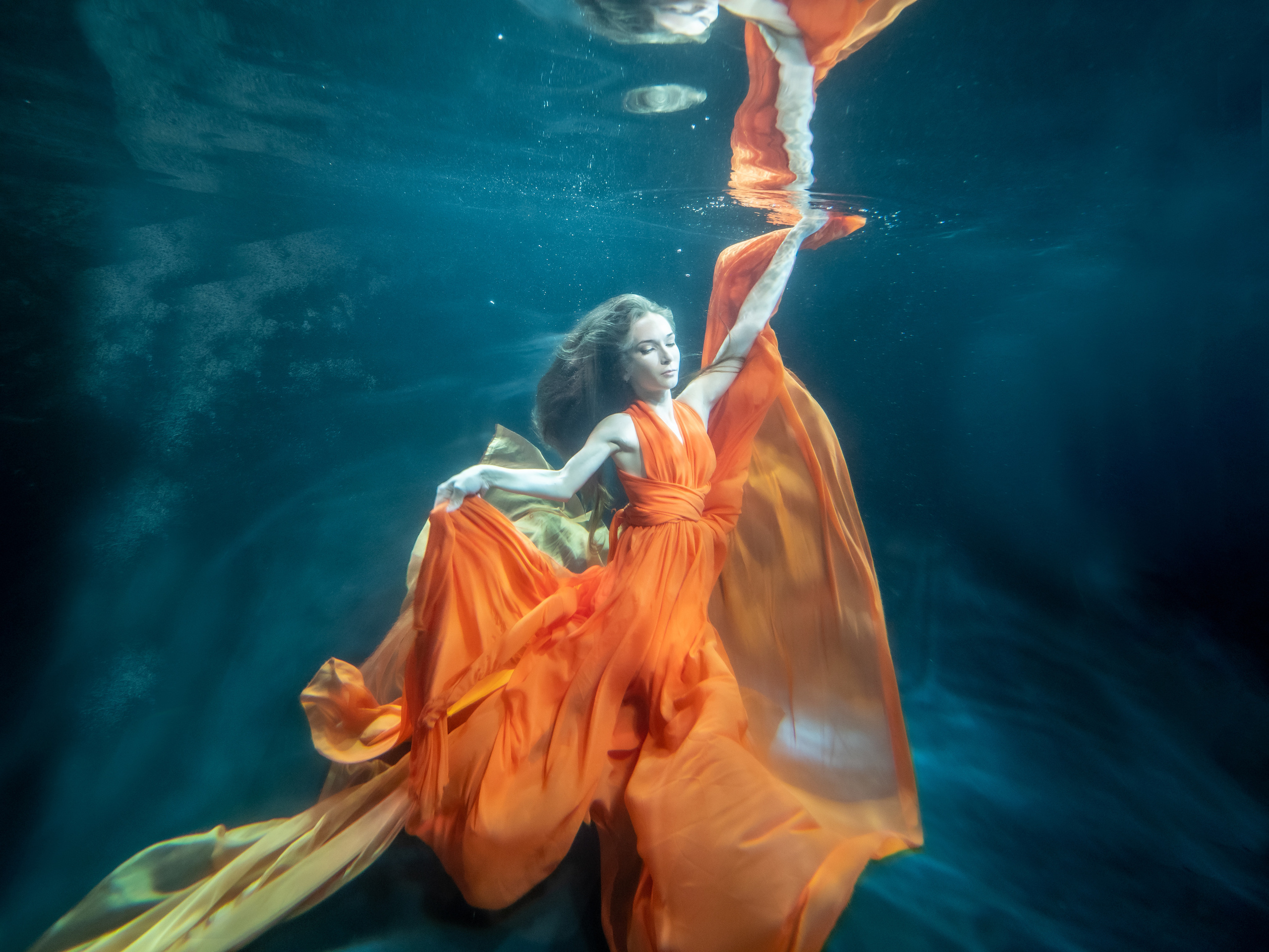 Вода и под водой. Творческие сьемки