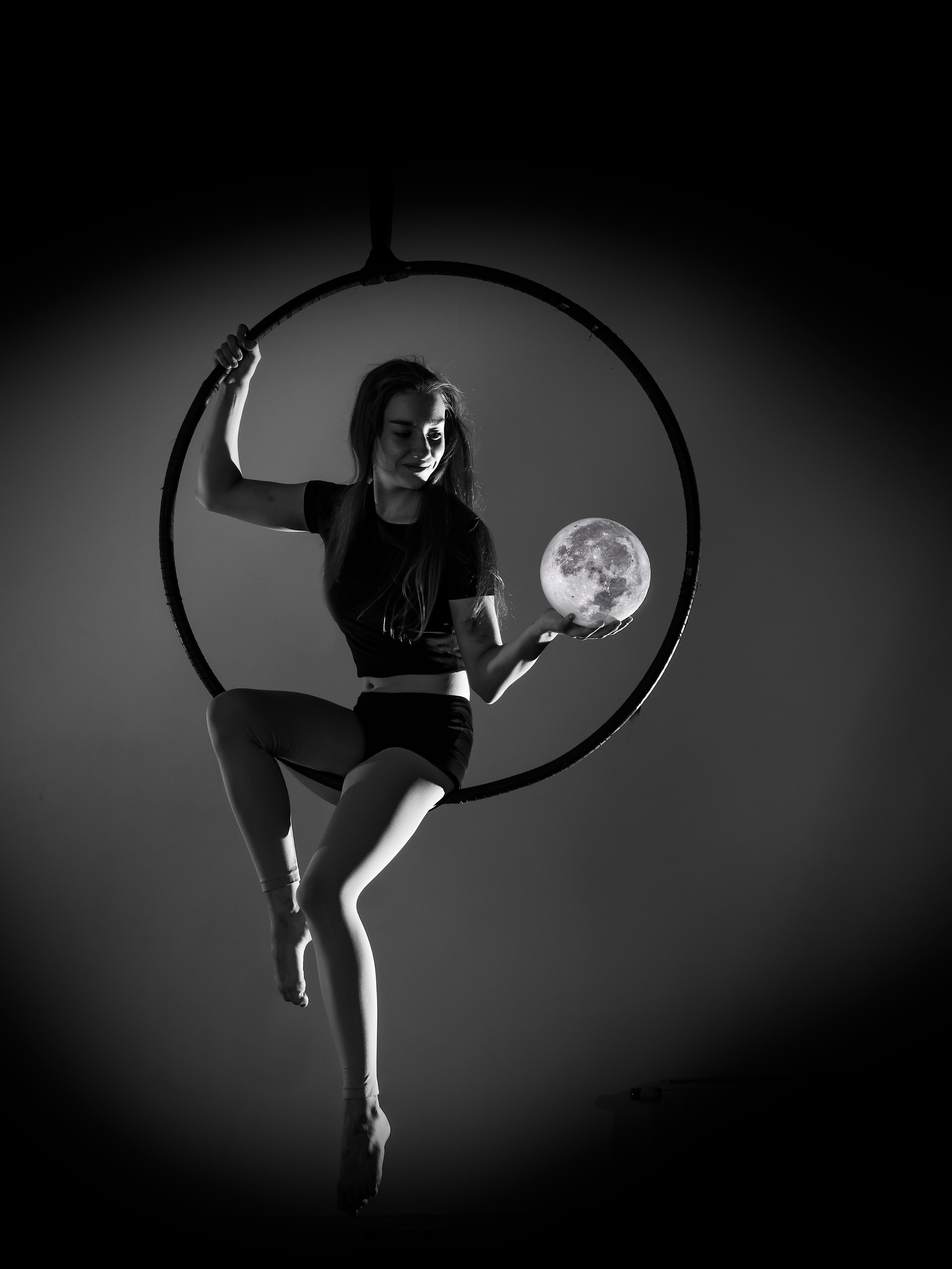 Воздушная гимнастика. Творческие сьемки