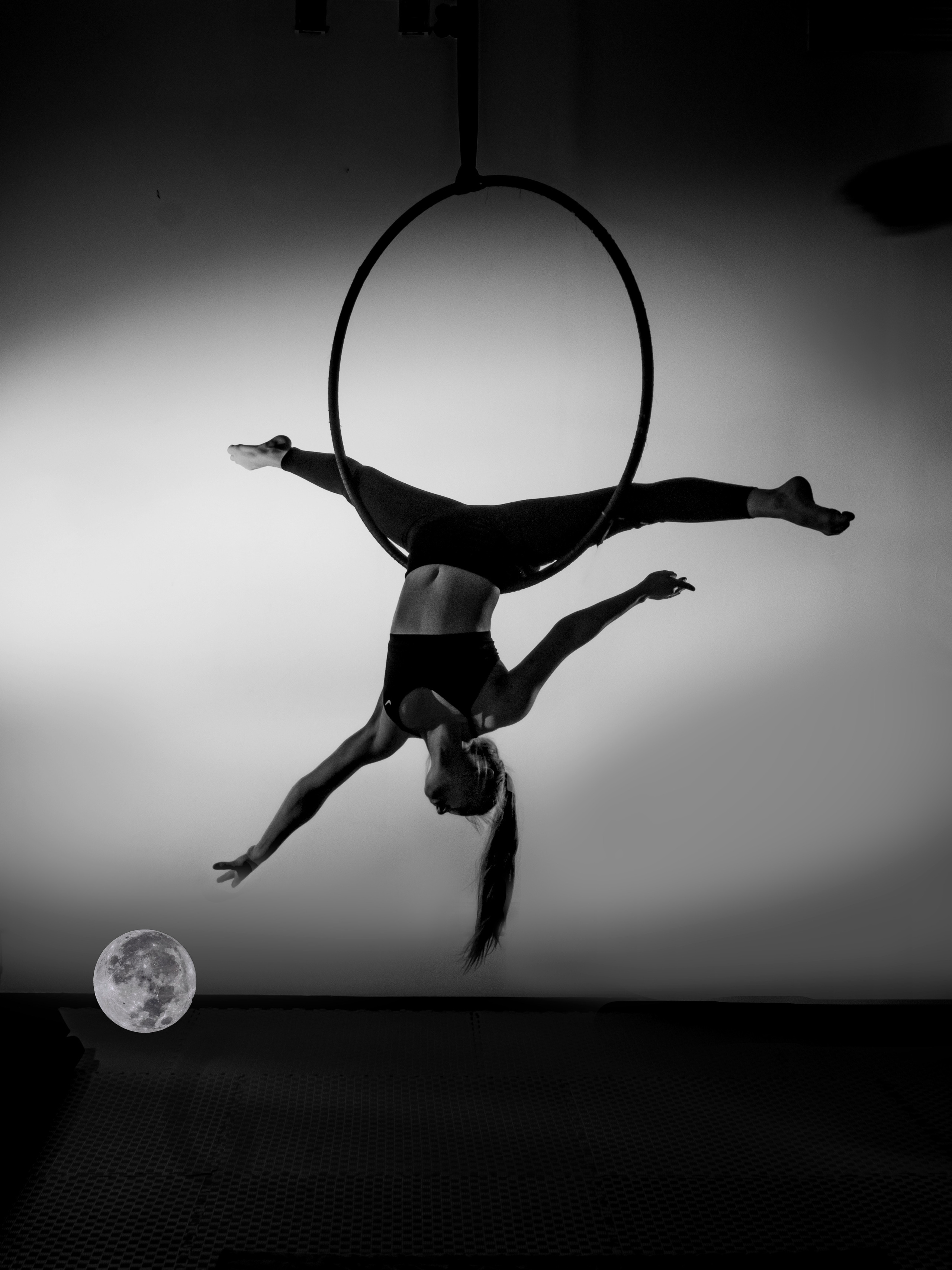 Воздушная гимнастика. Творческие сьемки