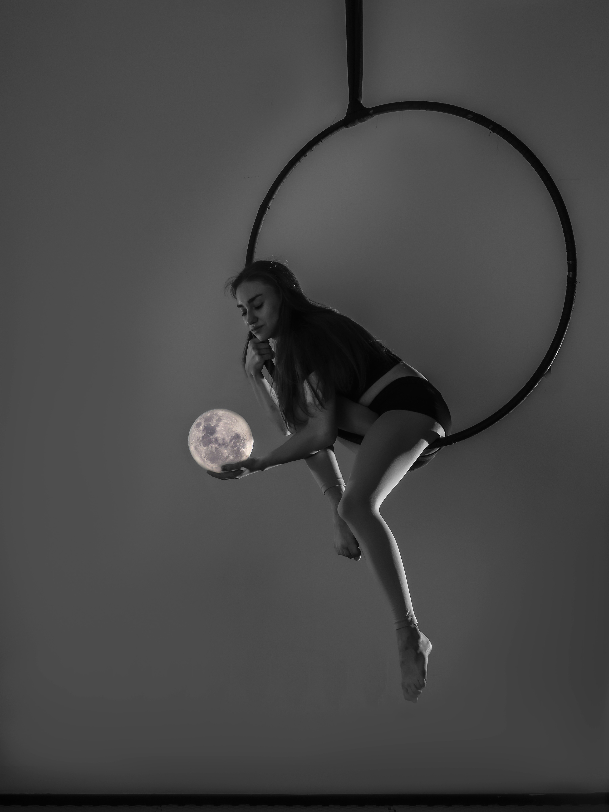 Воздушная гимнастика. Творческие сьемки