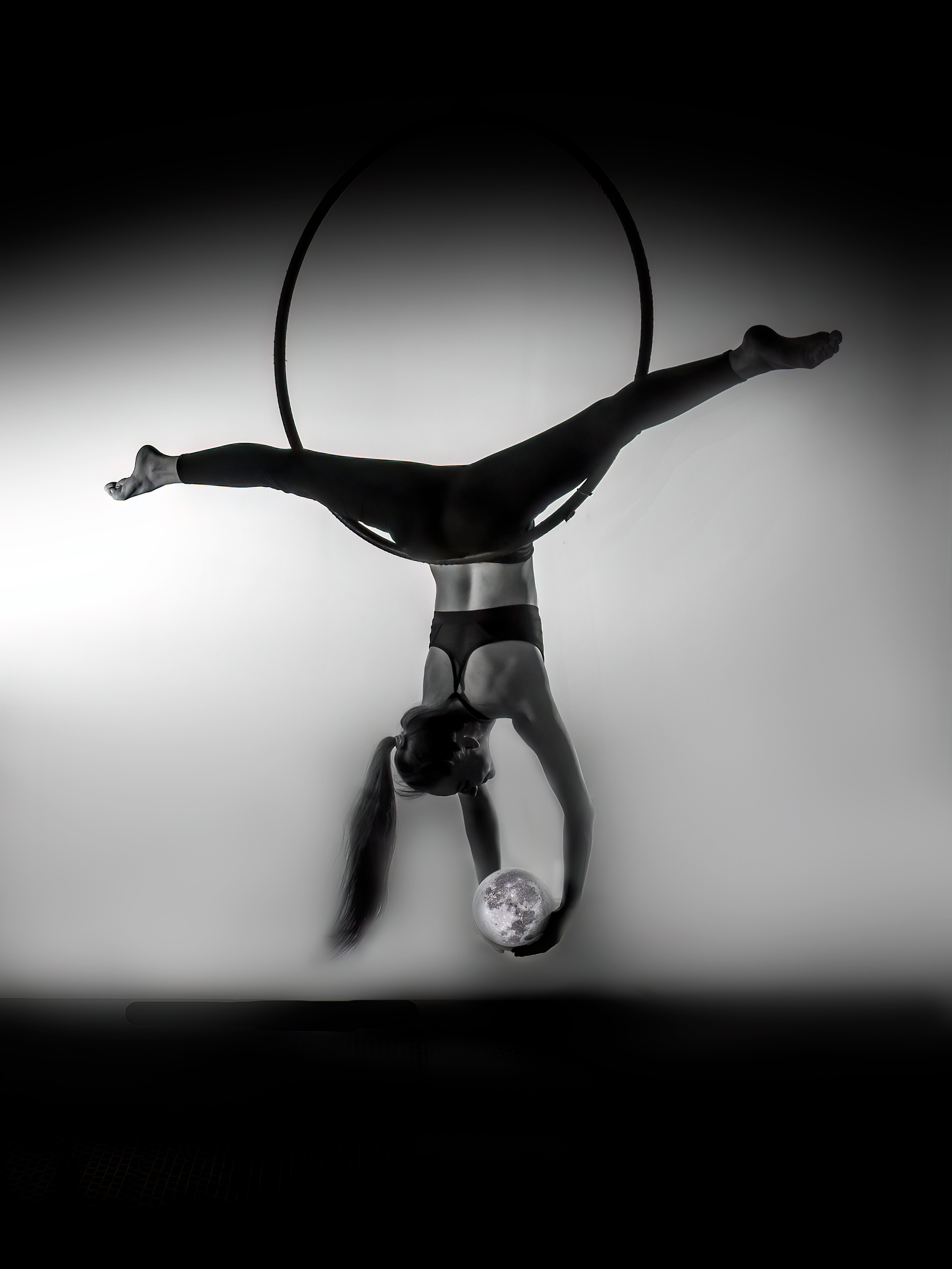 Воздушная гимнастика. Творческие сьемки