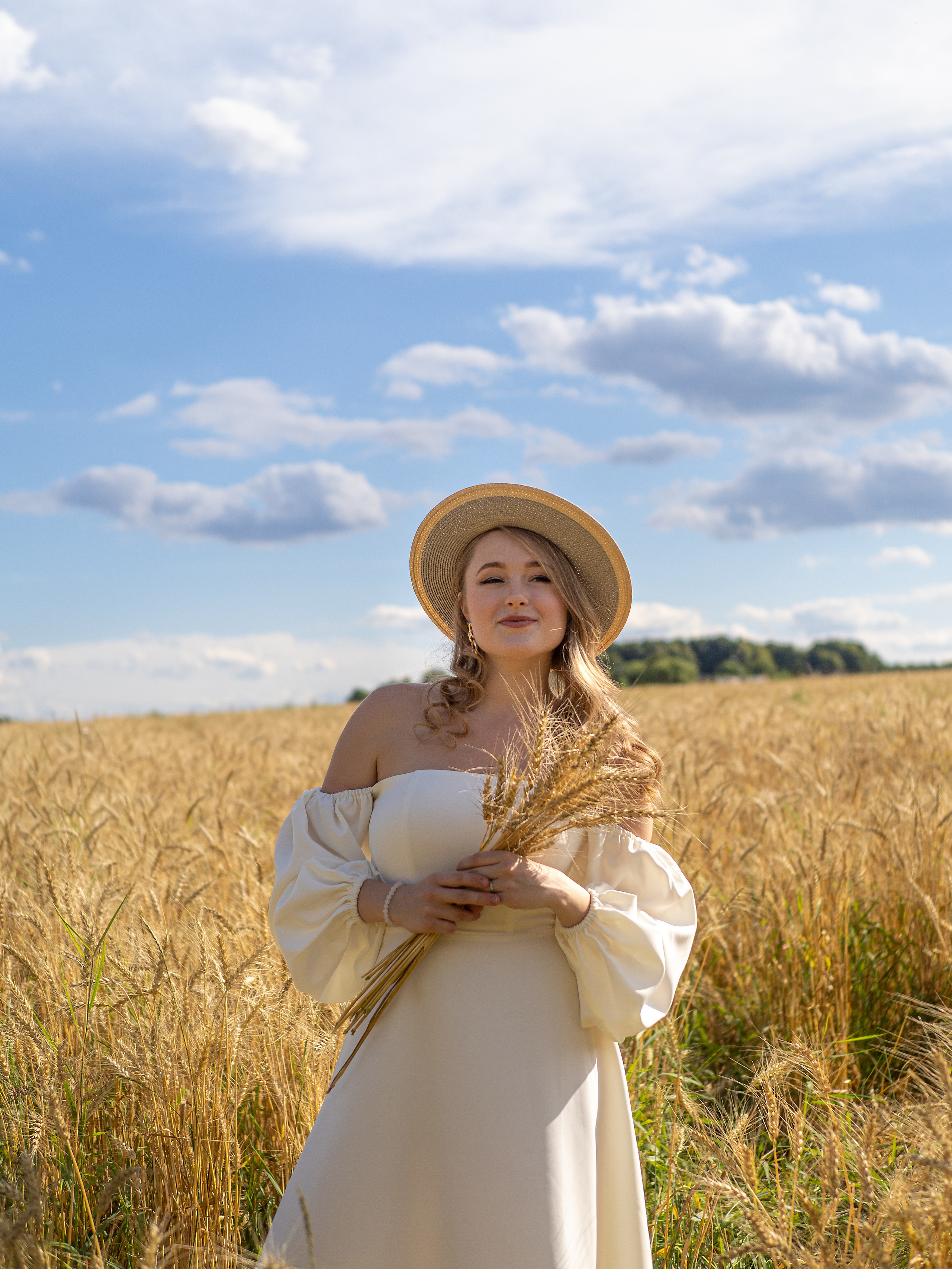 Пшеничное поле. Творческие сьемки