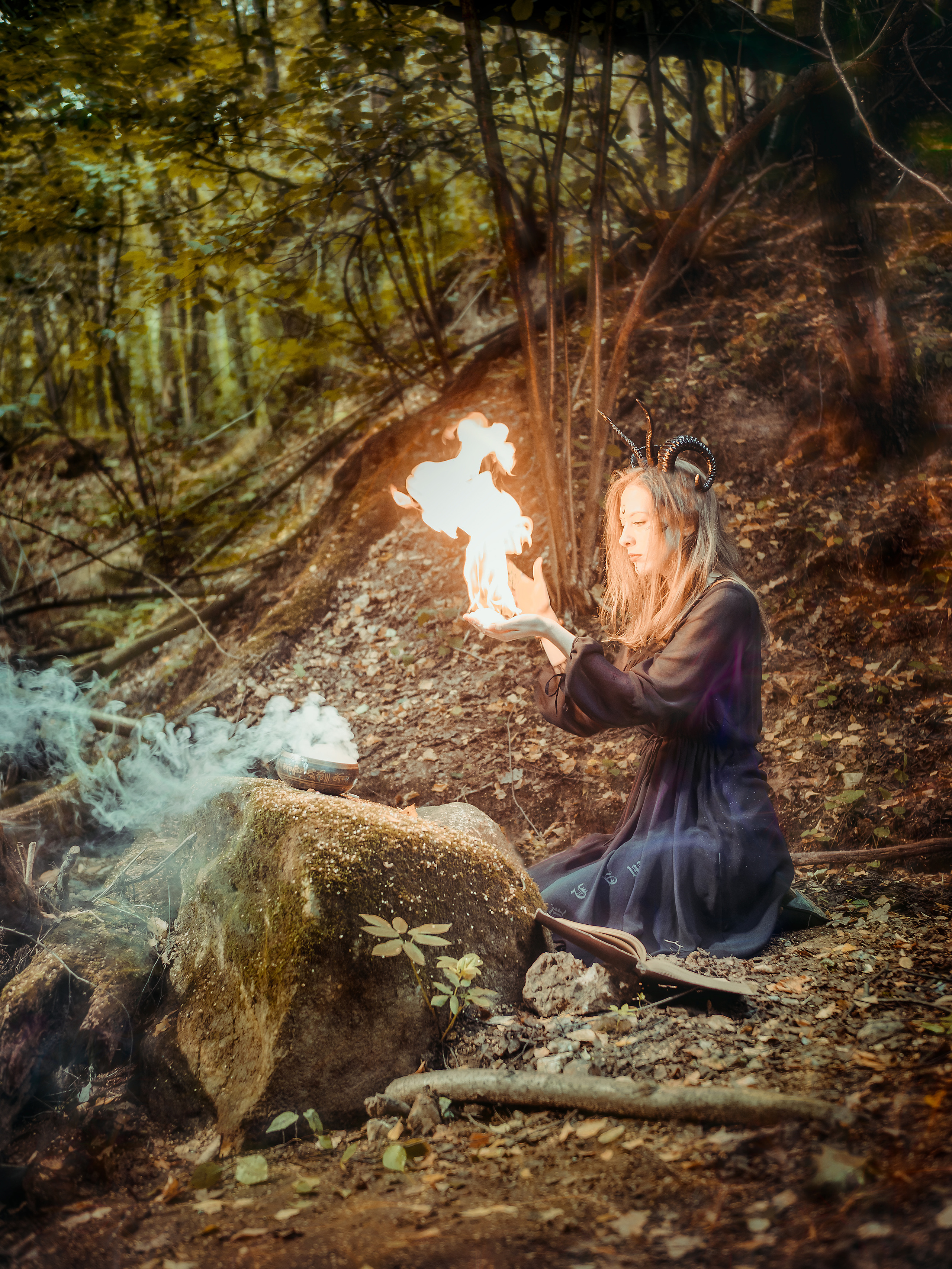 Огонь. Творческие сьемки