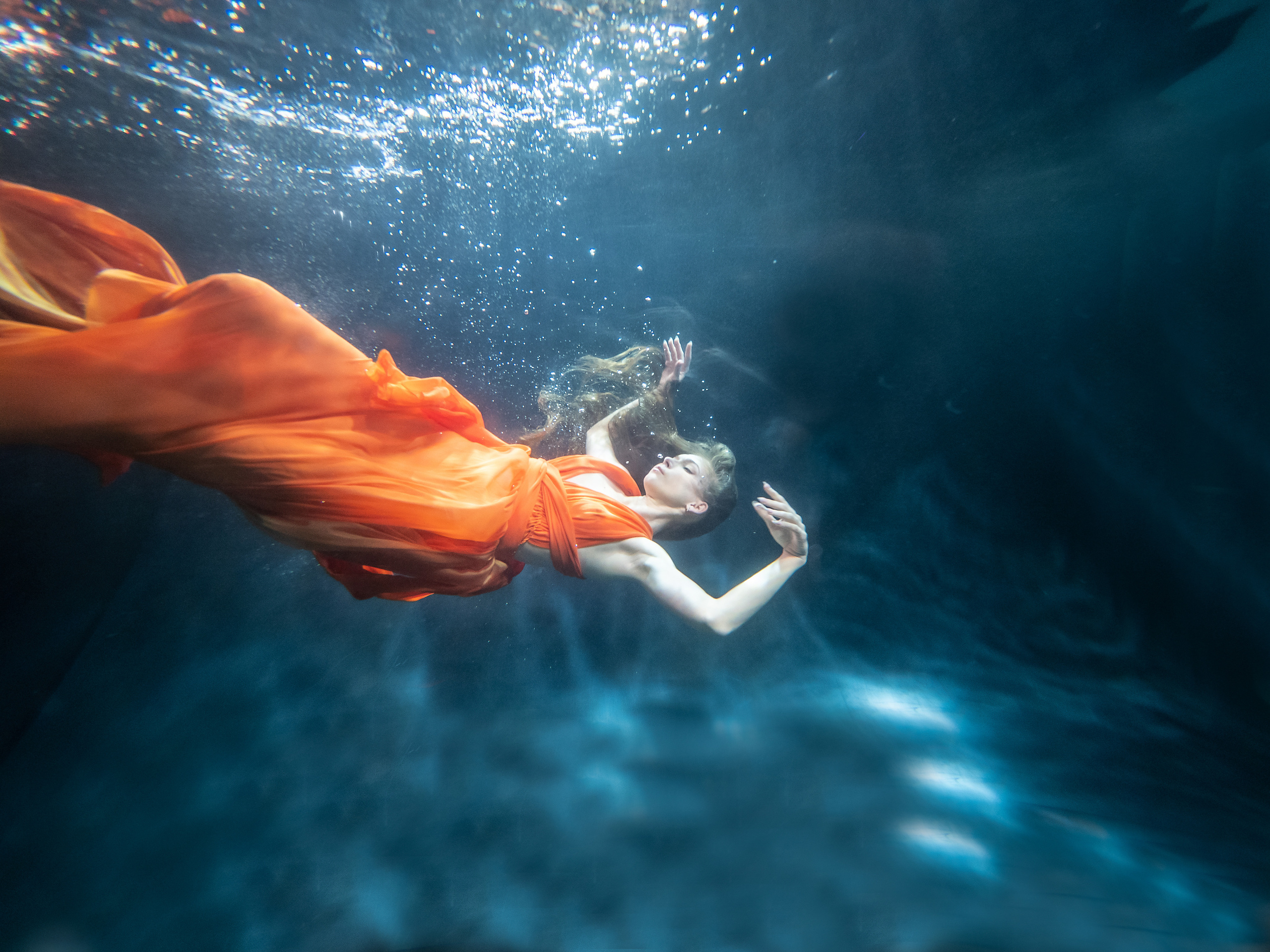 Вода и под водой. Творческие сьемки