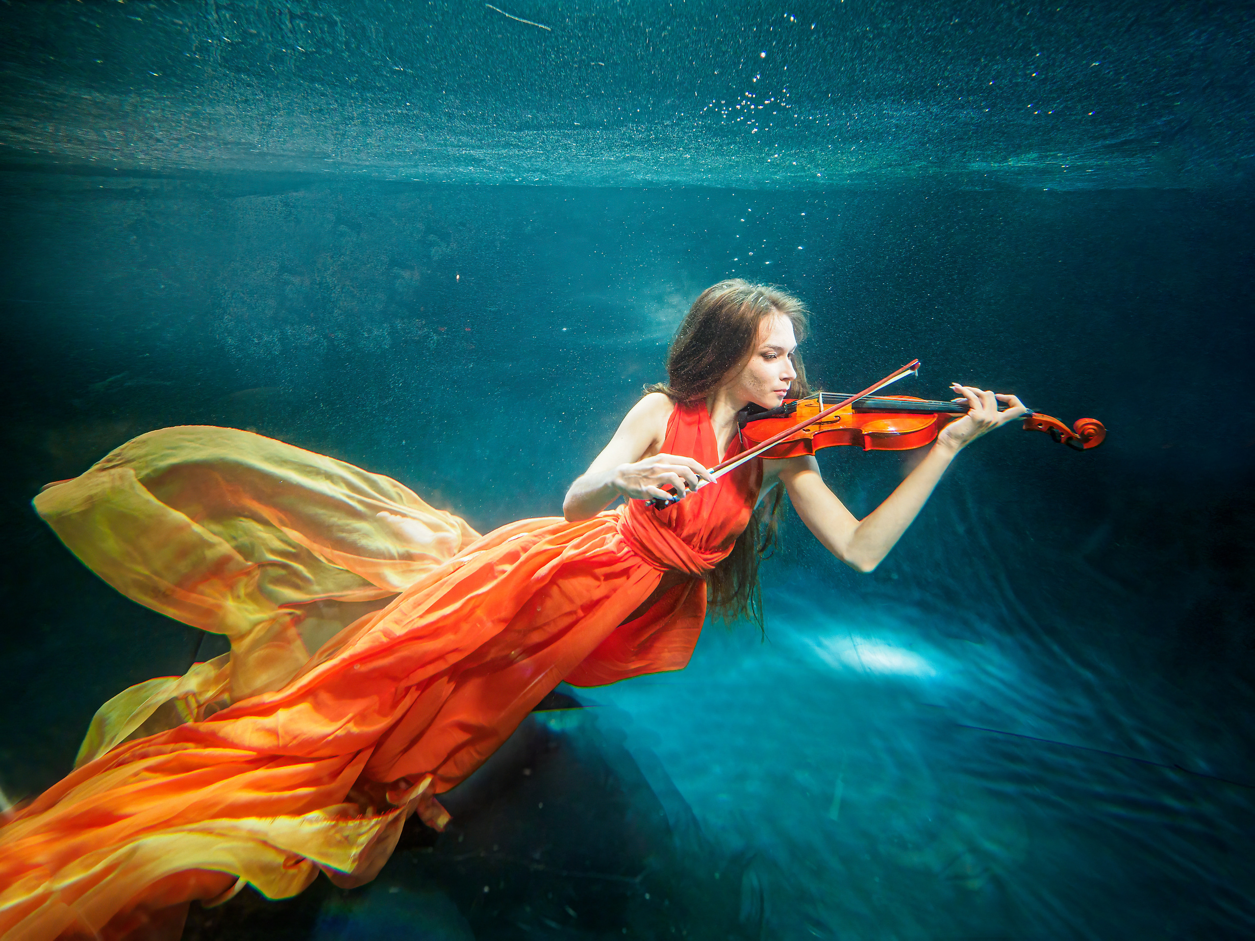 Вода и под водой. Творческие сьемки