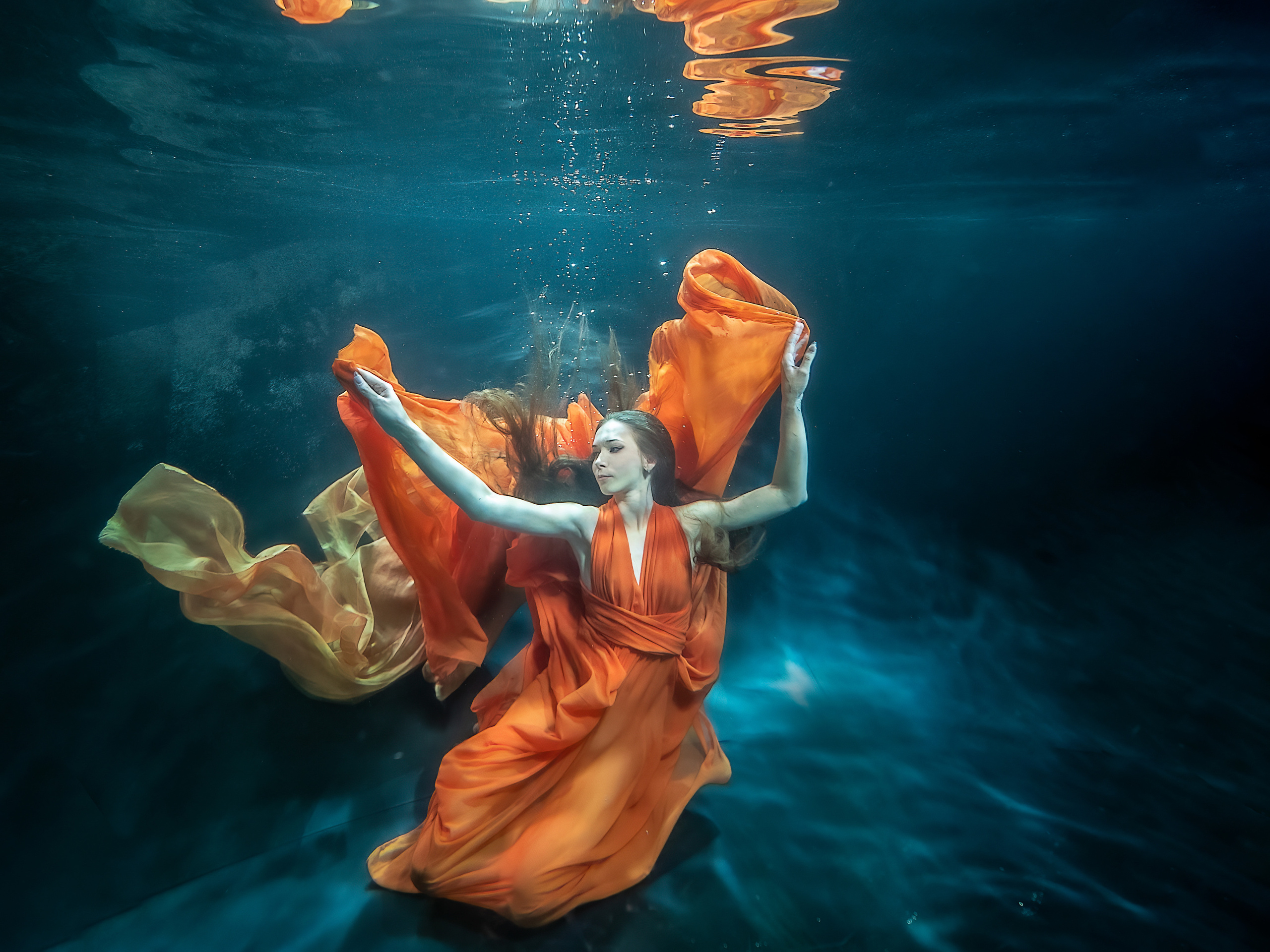 Вода и под водой. Творческие сьемки