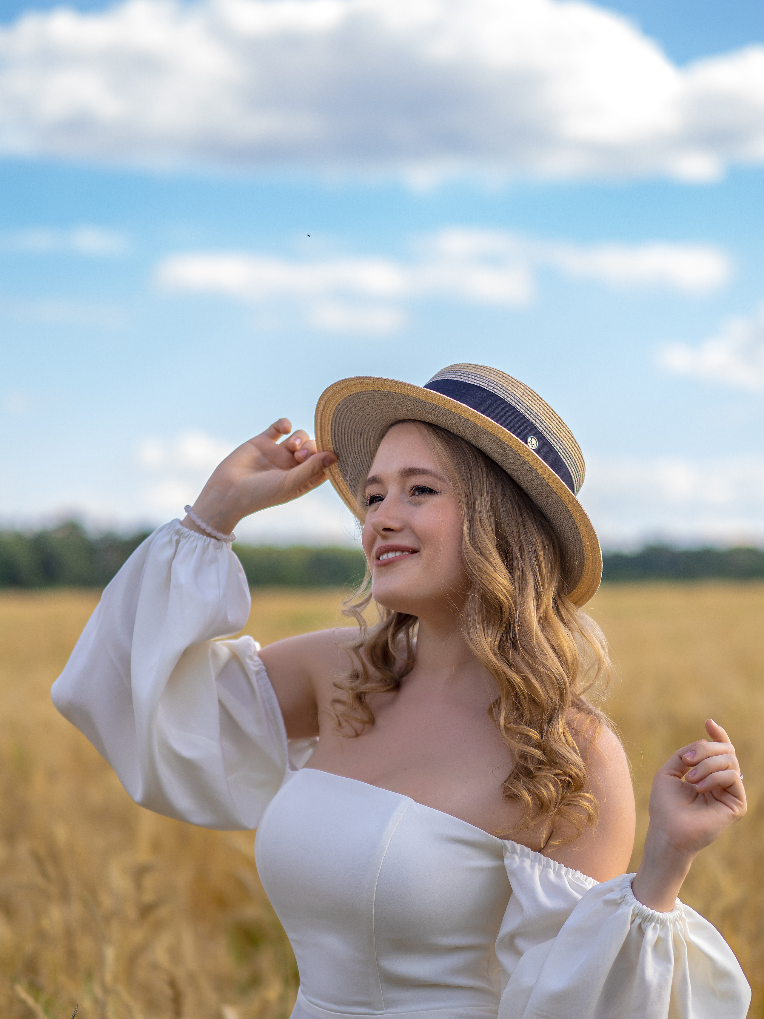 Пшеничное поле. Творческие сьемки