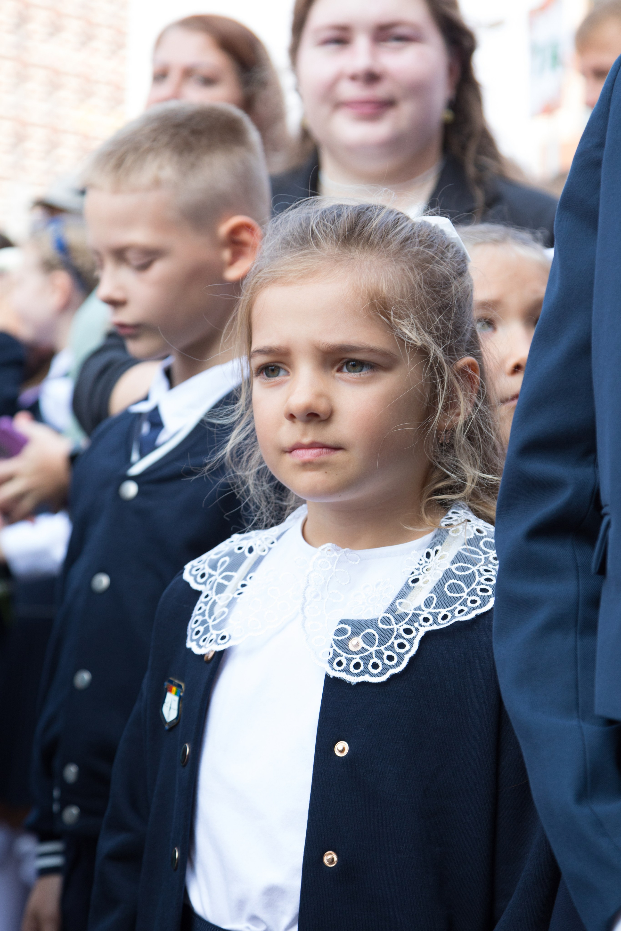 Линейка первоклассников. Детский и контент фотограф Надя Волкова Санкт-Петербург
