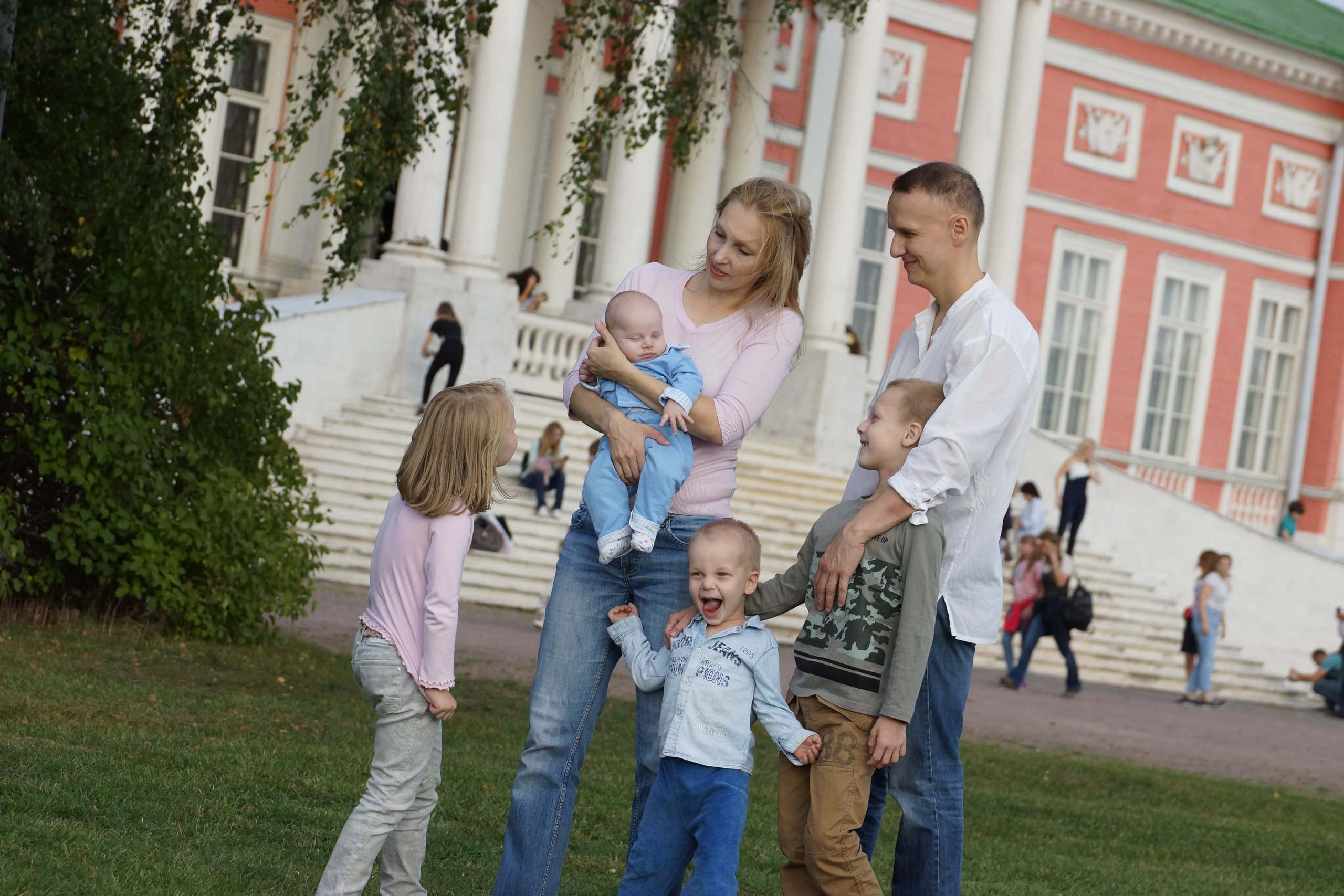 Семья. Детский и семейный фотограф в Москве Исаева Анна