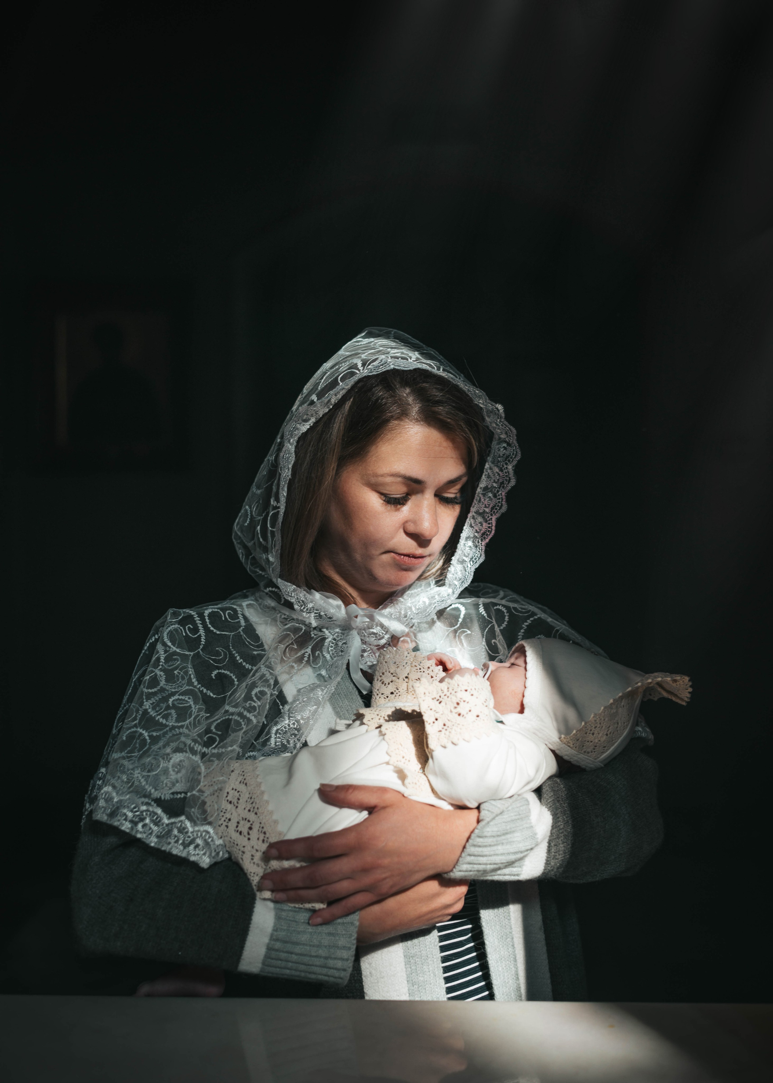 КРЕЩЕНИЕ. Фотосессия новорожденных в Москве и Московской области