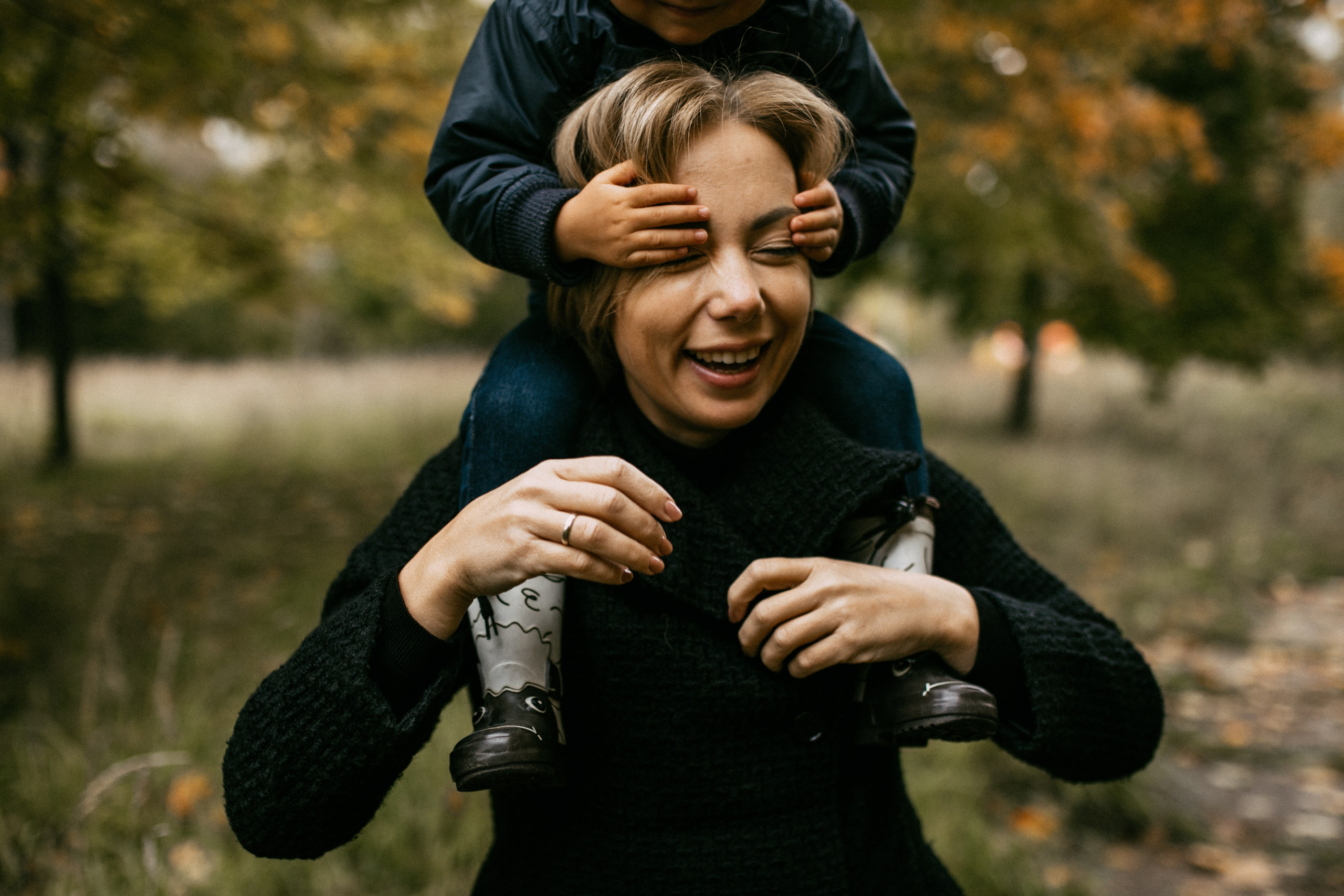 Осенняя семейная фотосъемка. Фотограф Лебедева Наталья