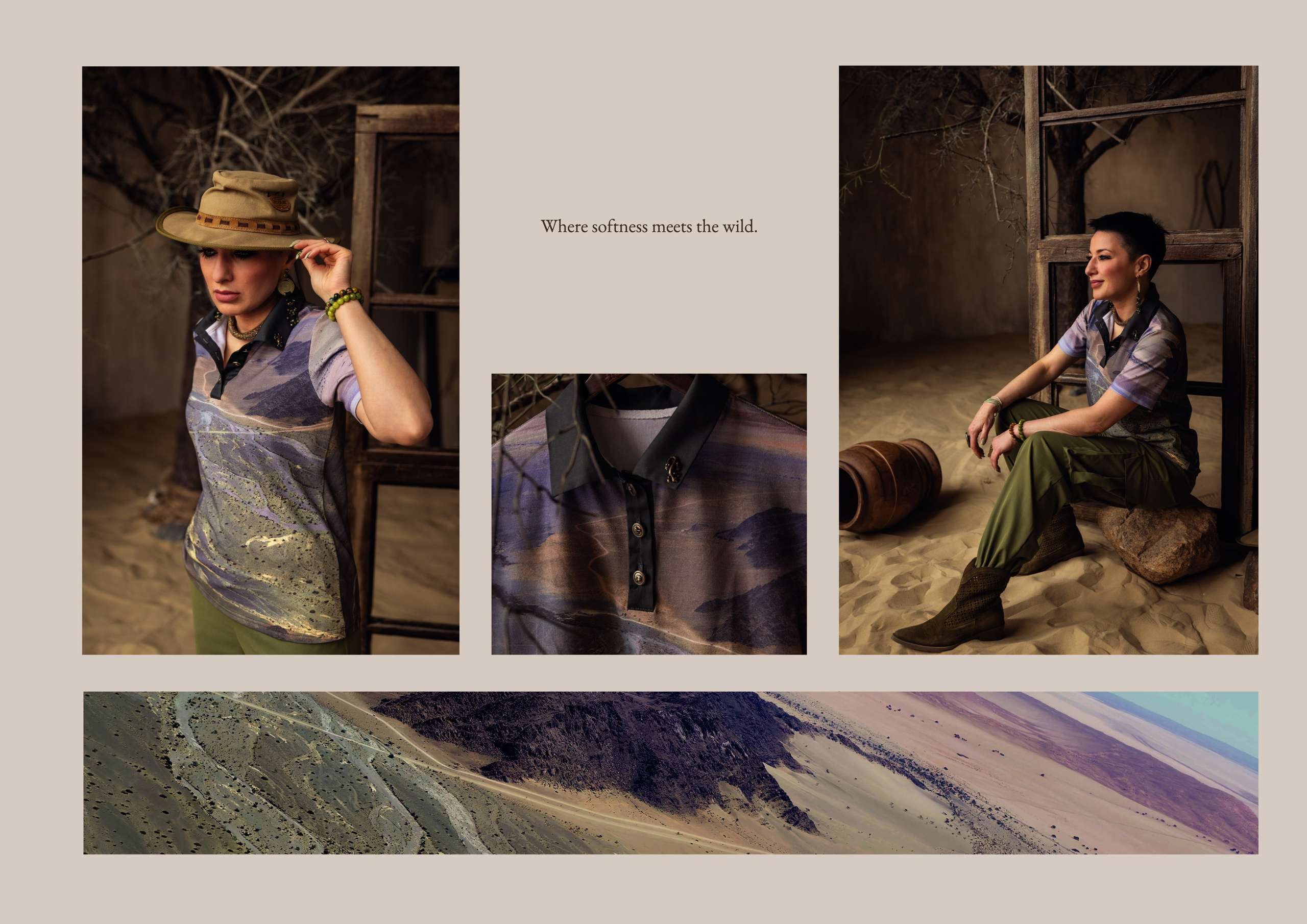 LOOKBOOK. NATURAL SAFARI FASHION