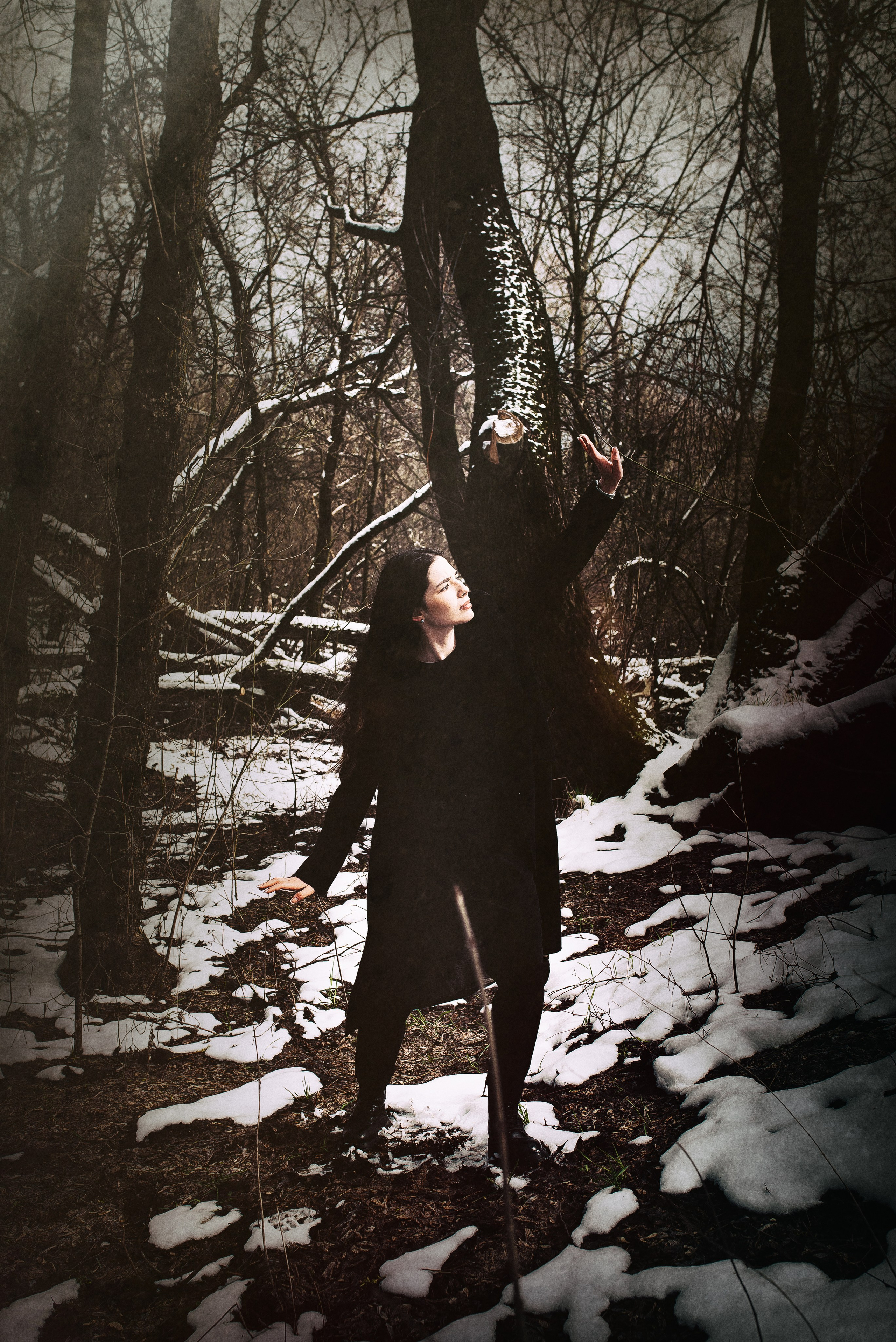 Фототерапия -Босиком по снегу. Женский фотограф Крещение Венчание Москва Брянск