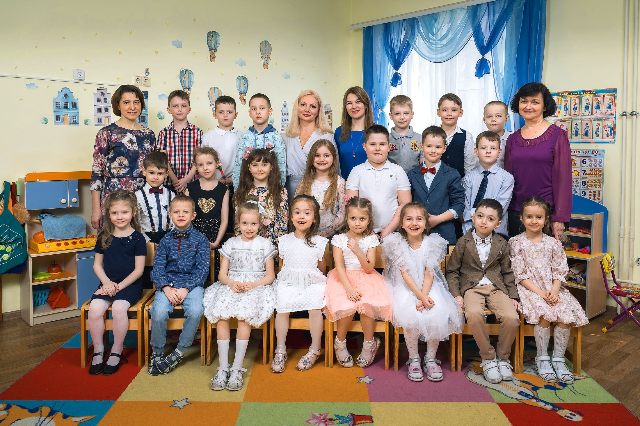 Общее фото — детский сад. Детский и школьный фотограф в Королёве Андрей Цимбал