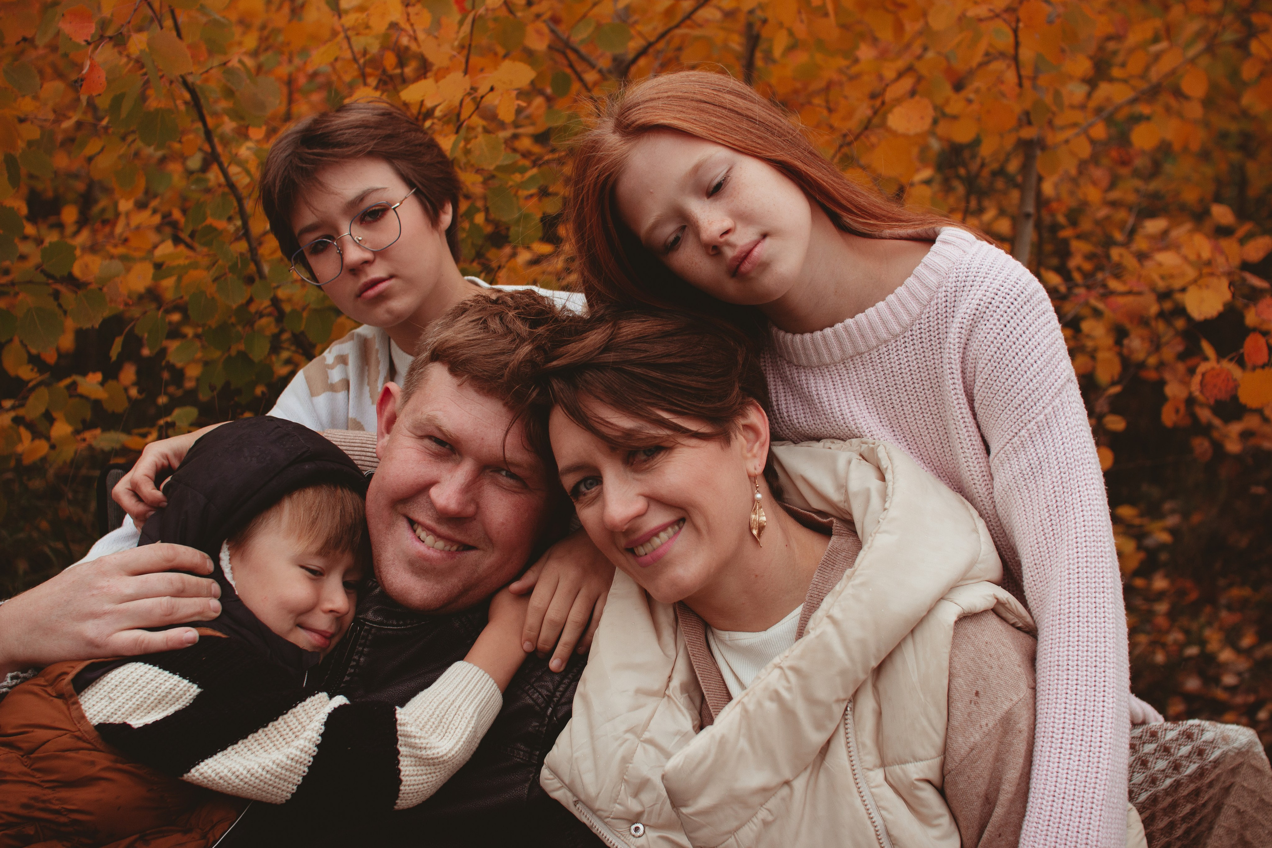 Зубовы Family Осень. Фотограф в Челябинске Филимонова Дарья
