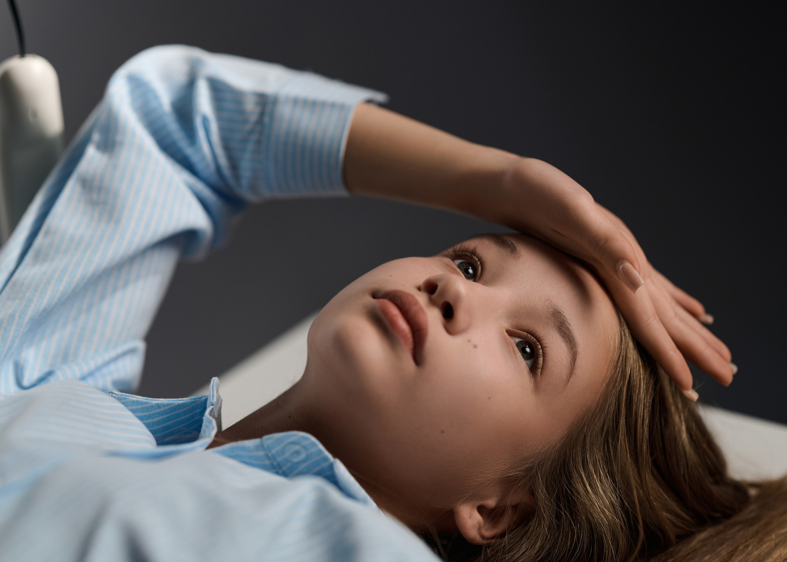 Съемка в студии с телефонами