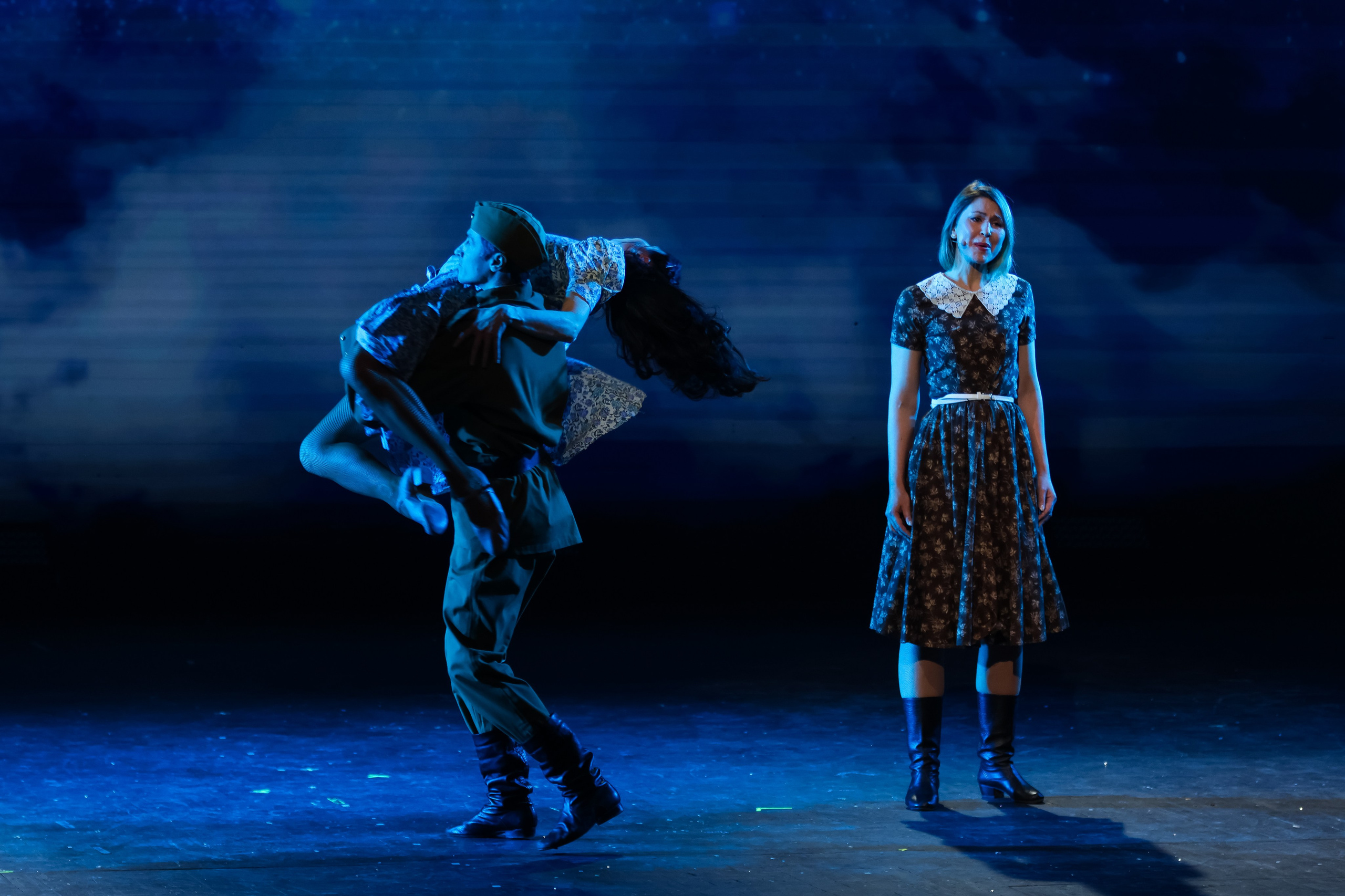 Василий Теркин, театр «Русская песня». Фотограф Ольга Махалова — Санкт-Петербург, Москва, Нижний Новгород