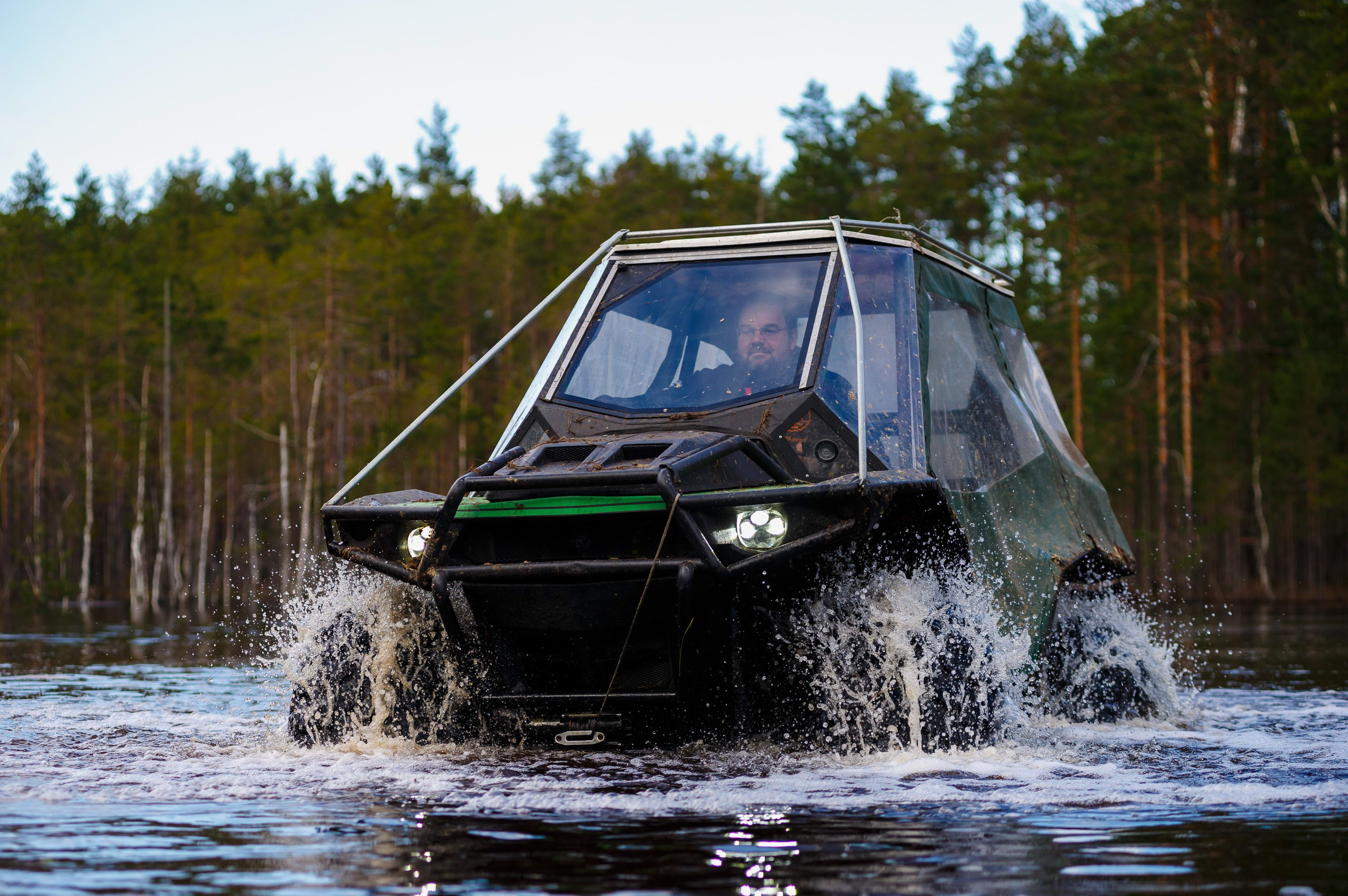 Ленинград-трофи 2024 — Вездеход Секач промо. Фотограф Алексей Алексеев