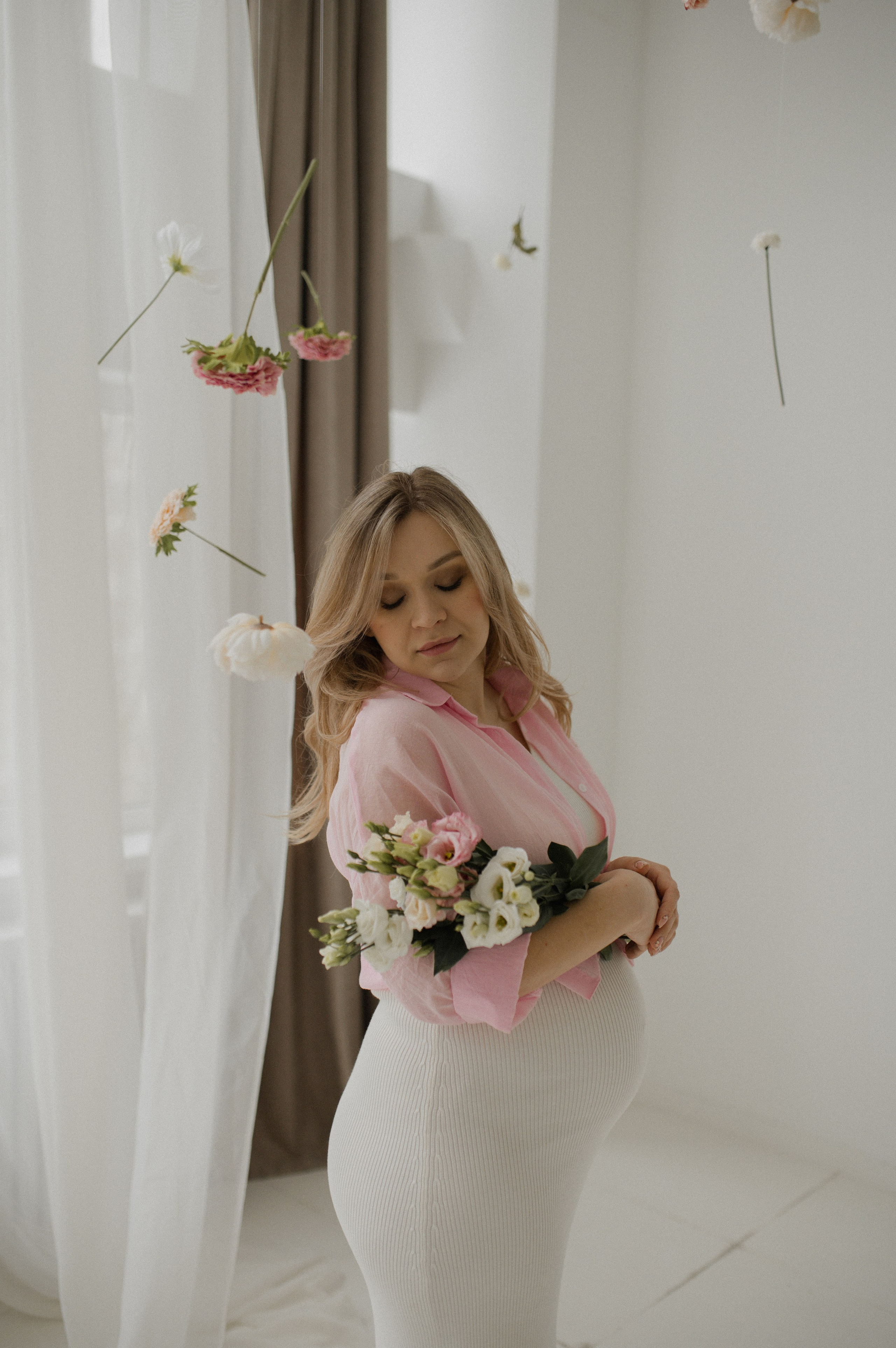 Оля в ожидании малыша. Семейная фотосессия Бутово Москва фотограф Алина Морщагина