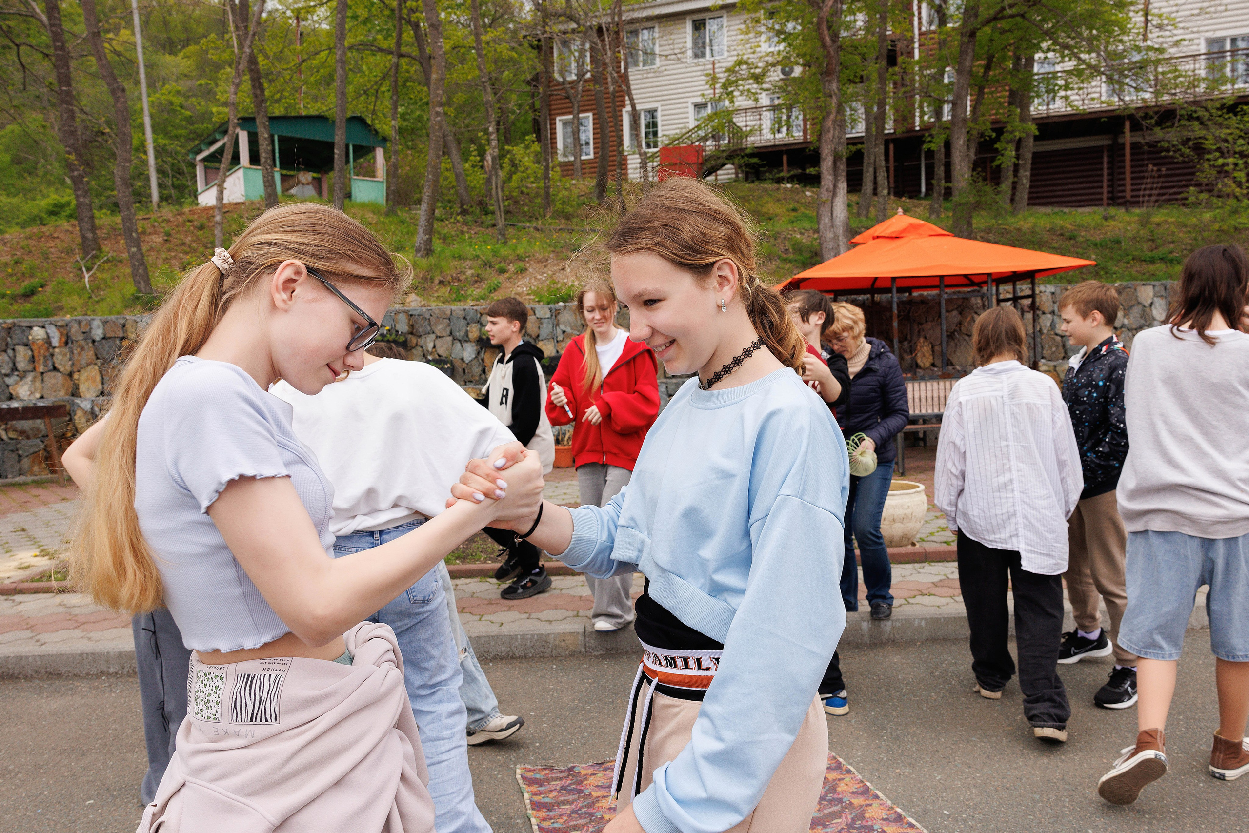 Выезд в лагерь 6 А. Photoalbum-vl.ru