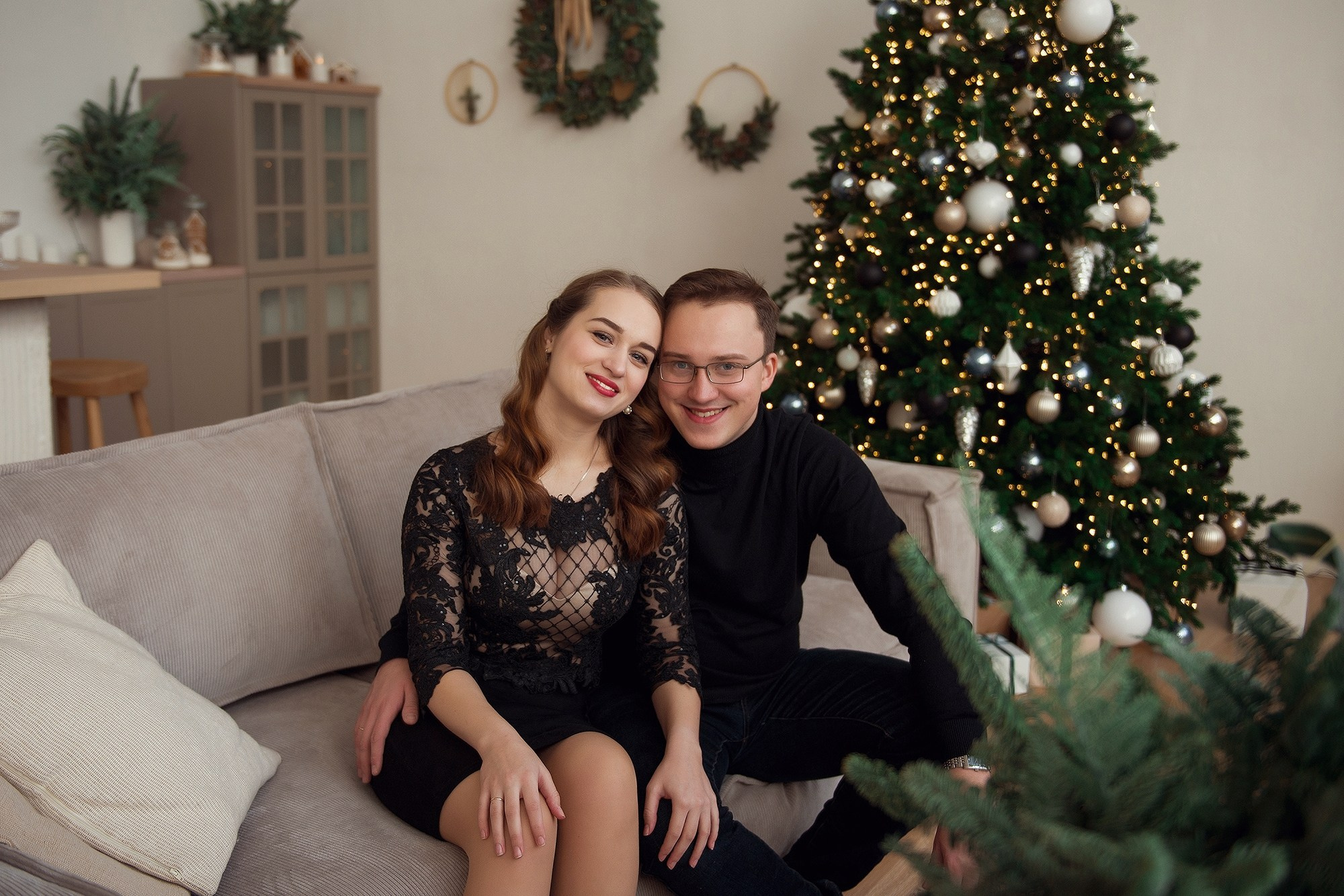 Новогодняя Love Story. Фотограф Кристина Гришина Рязань