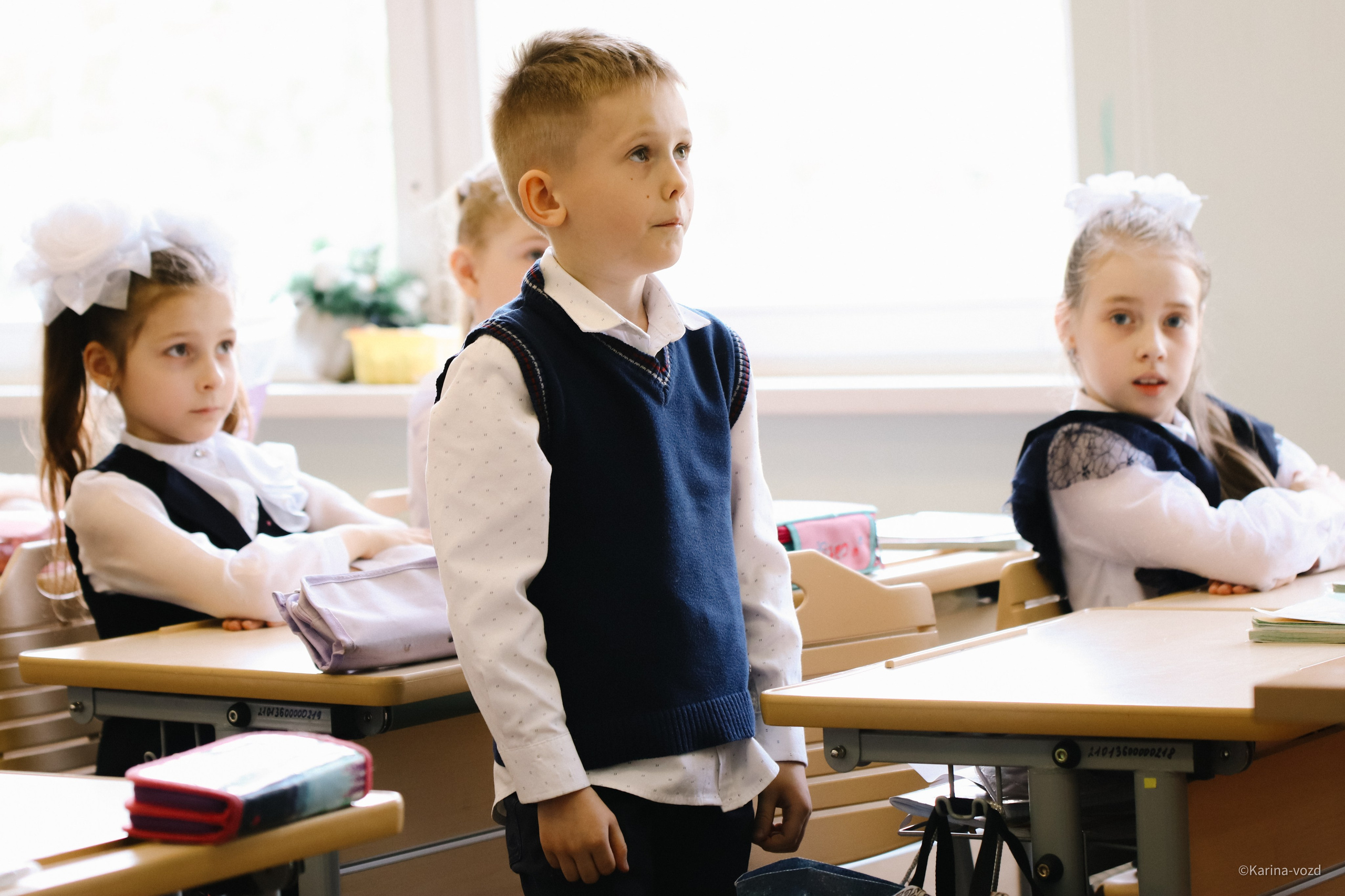 Один день из жизни младшеклассников. Репортажный фотограф в Москве и Зеленограде Karina-vozd