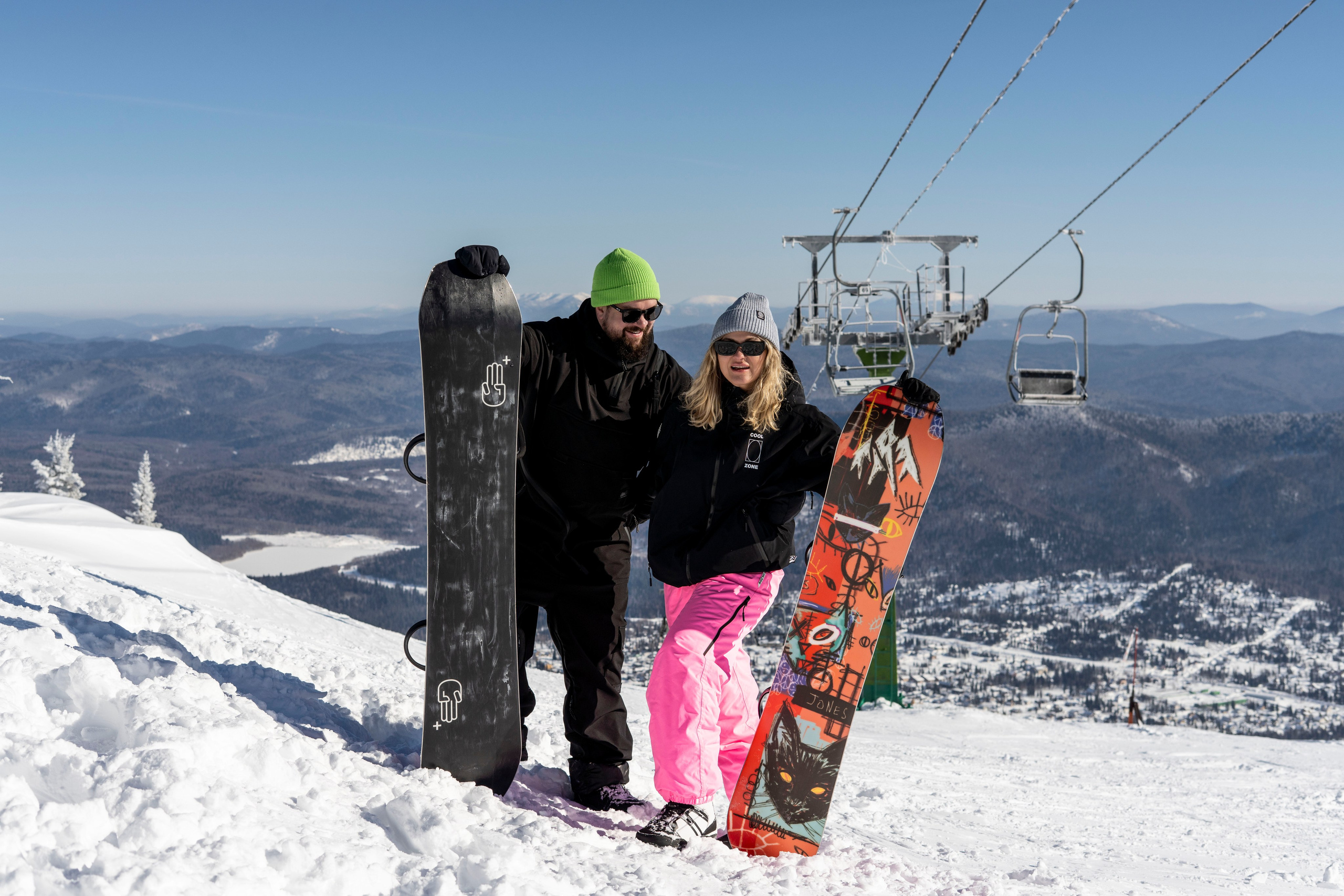 Фотосессия на вершине. Анастасия Паршукова — фотограф Шерегеш Новосибирск