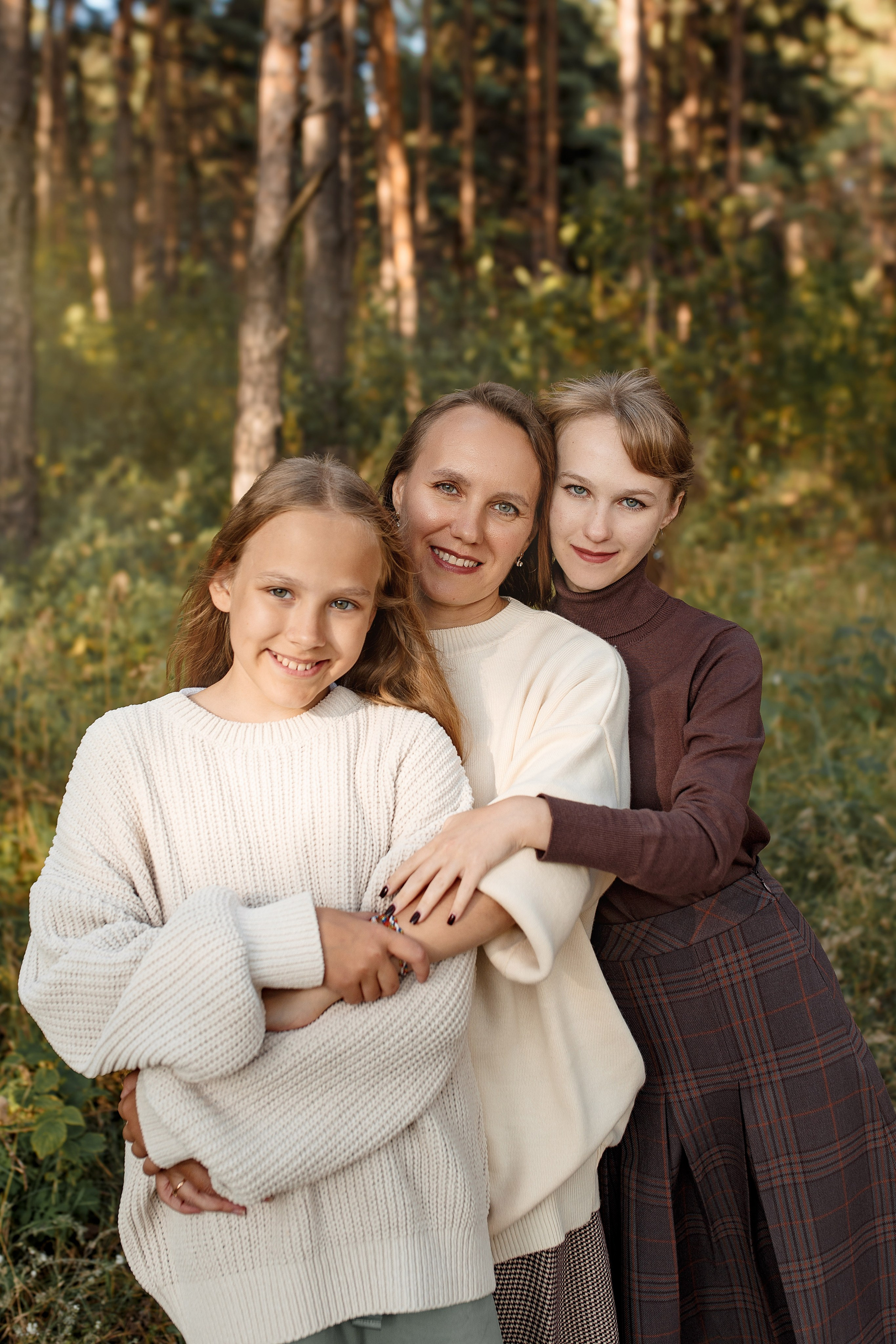 Мама Таня и ее дети. Семейный и женский фотограф в городе Тюмень