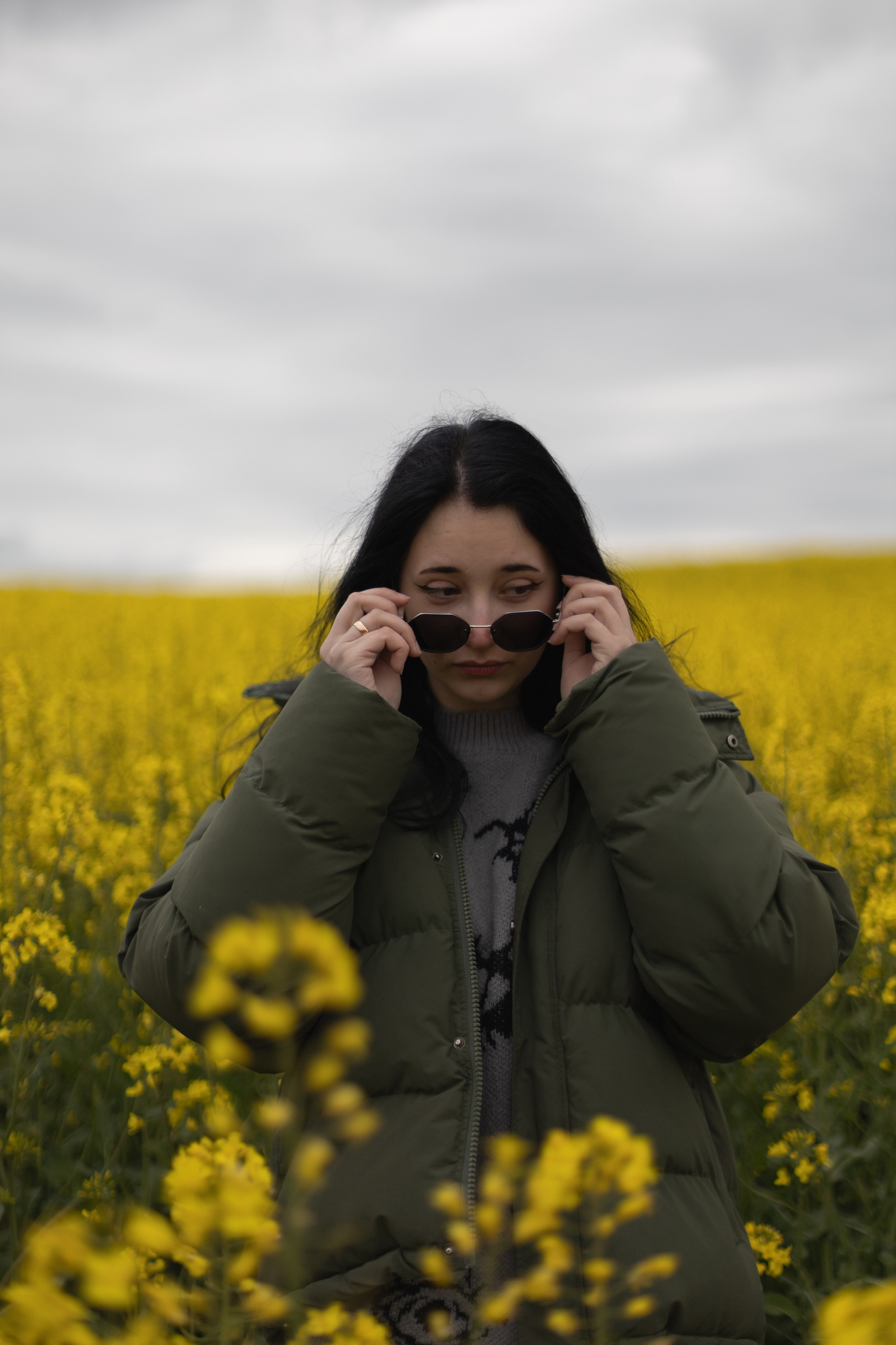 Полина Л — (Рапсовое поле). — Digital Noise —