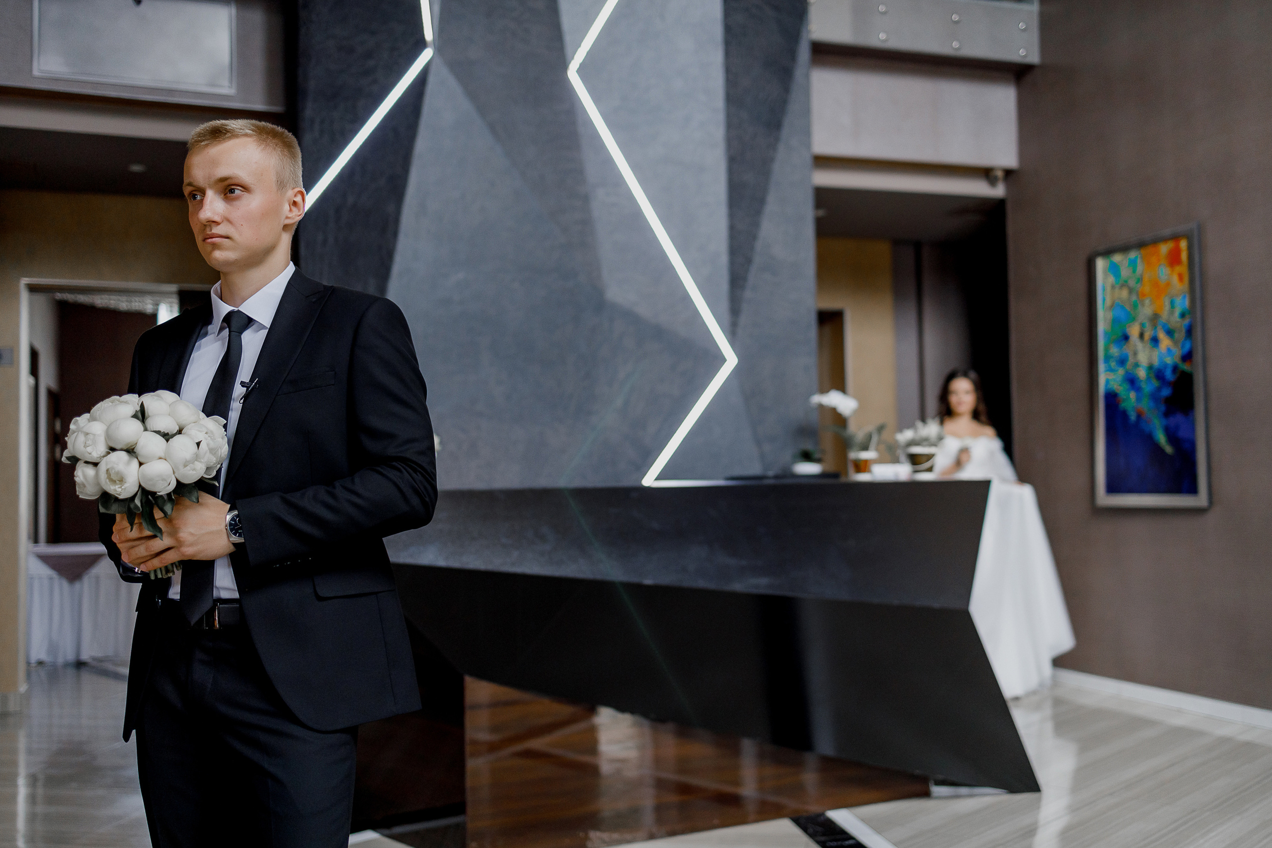 Красивая свадебная церемония в шикарном отеле. Олег Сверчков | Свадебный фотограф Вологда