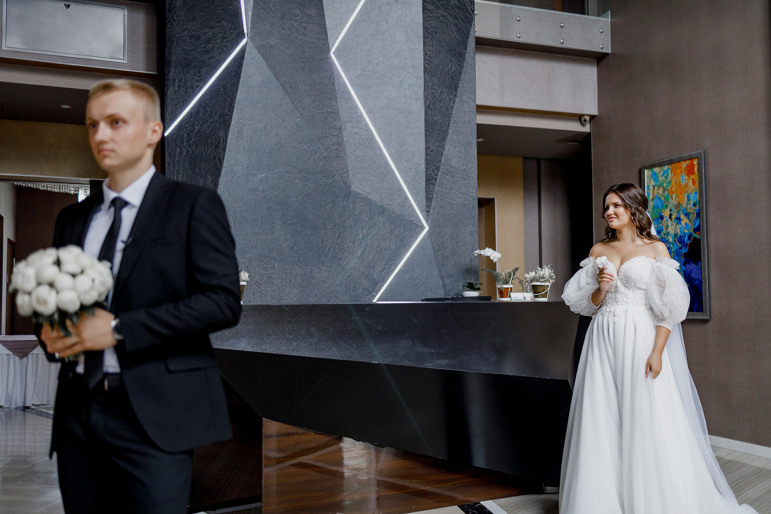Красивая свадебная церемония в шикарном отеле. Олег Сверчков | Свадебный фотограф Вологда