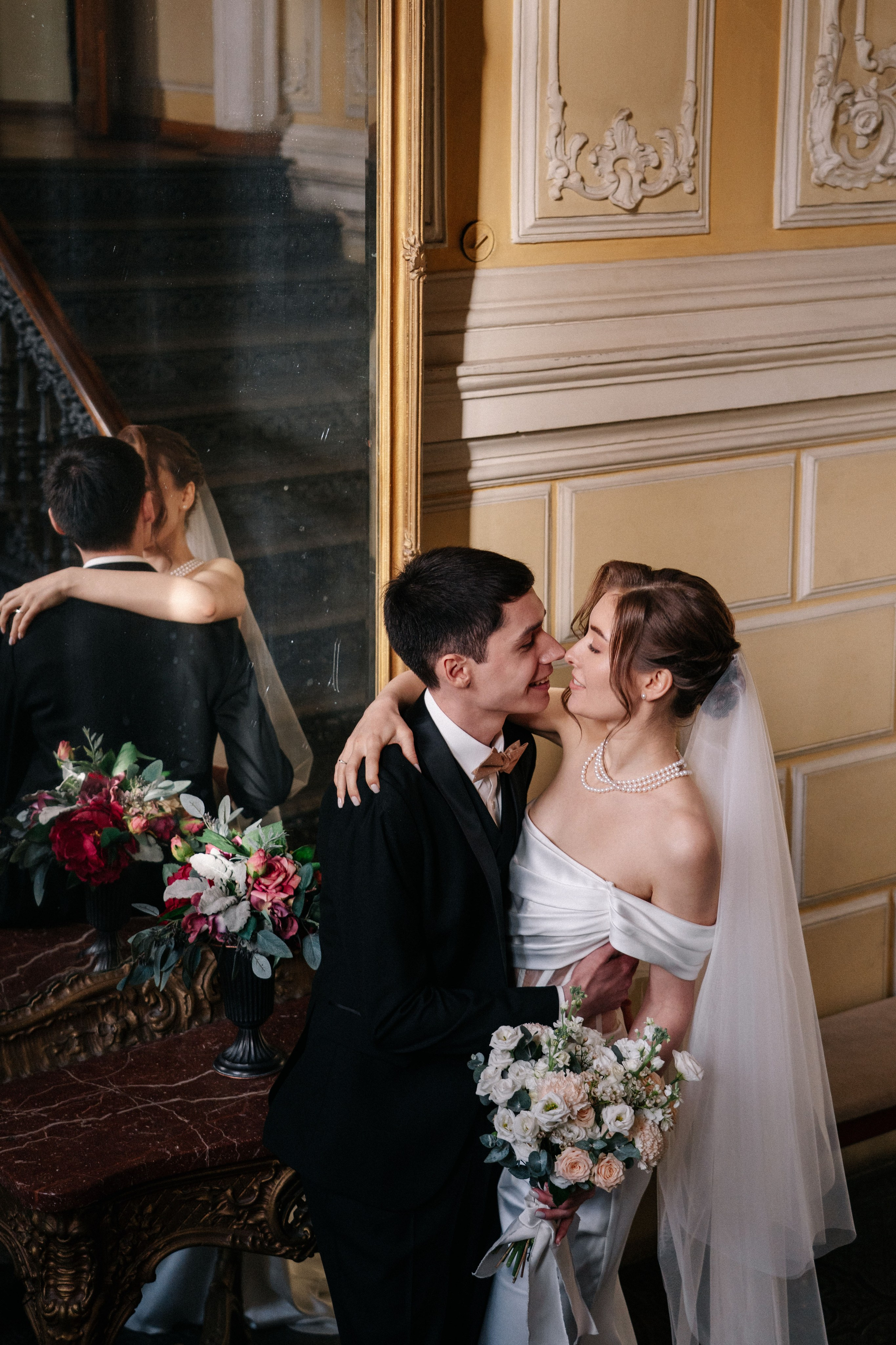 Свадебная фотосессия в Библиотеке читальне им. Пушкина