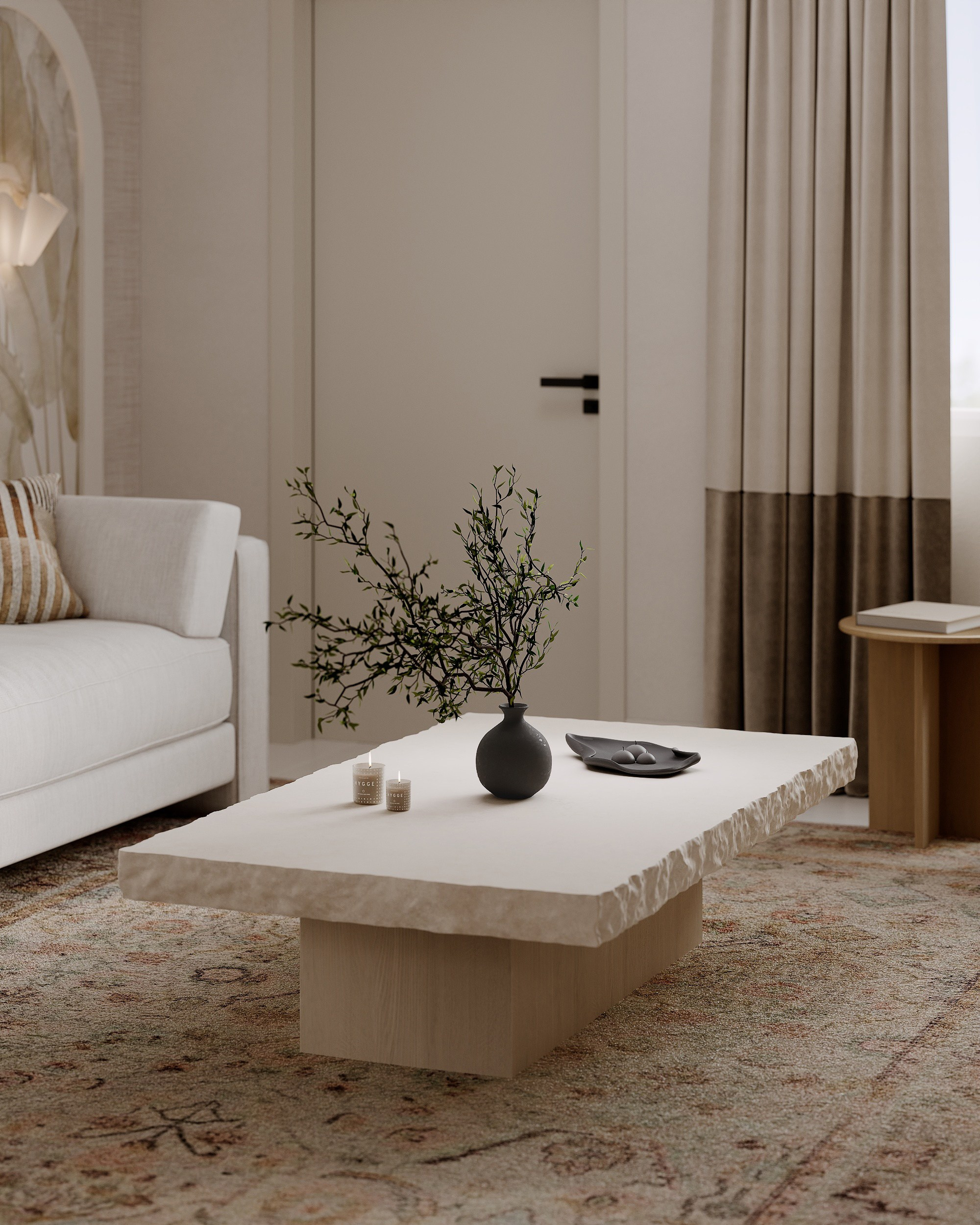 Kitchen/living/Maiami/Florida. Solovets visualization