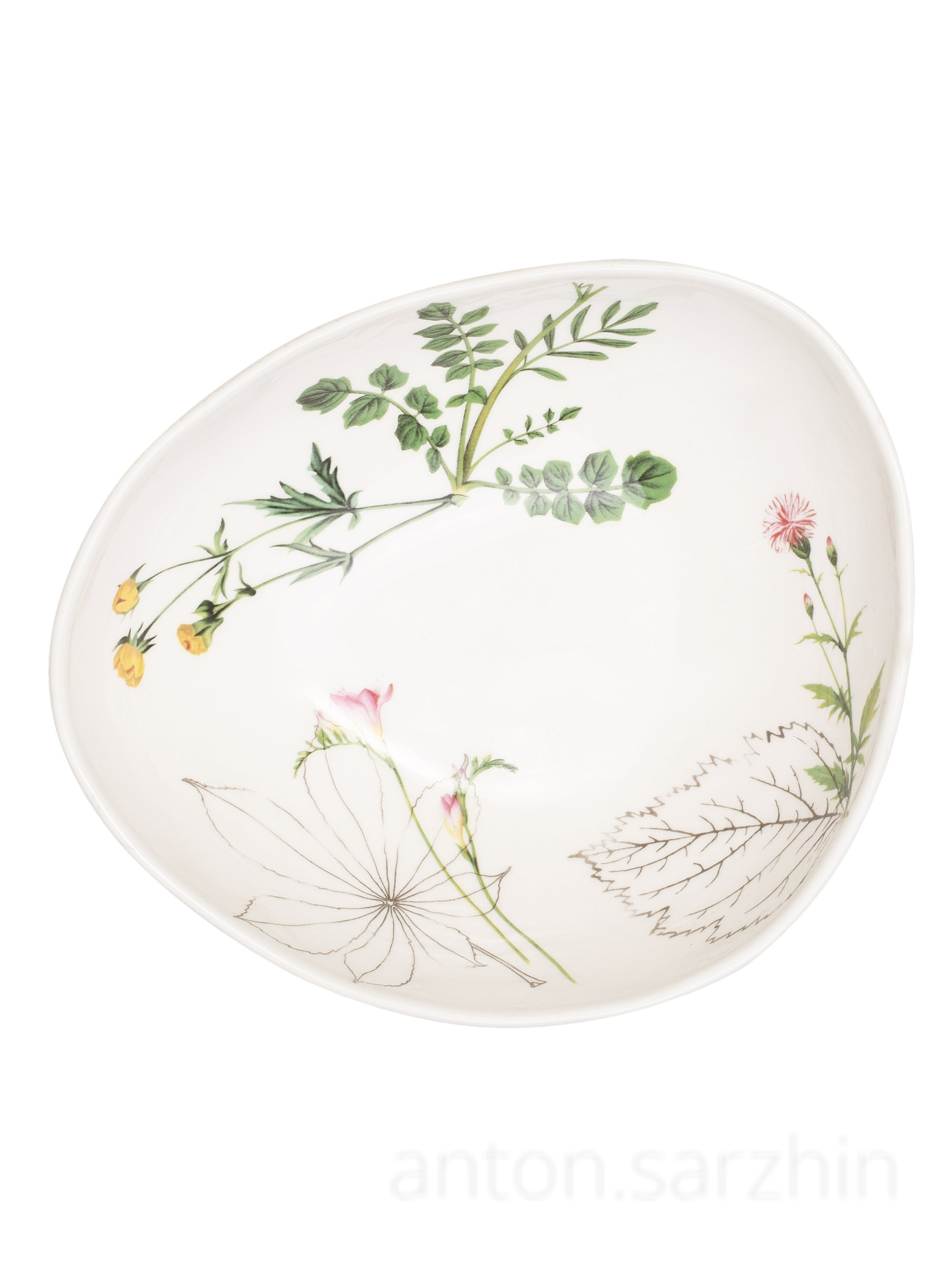 Фотосъемка блюда тарелки на белом фоне