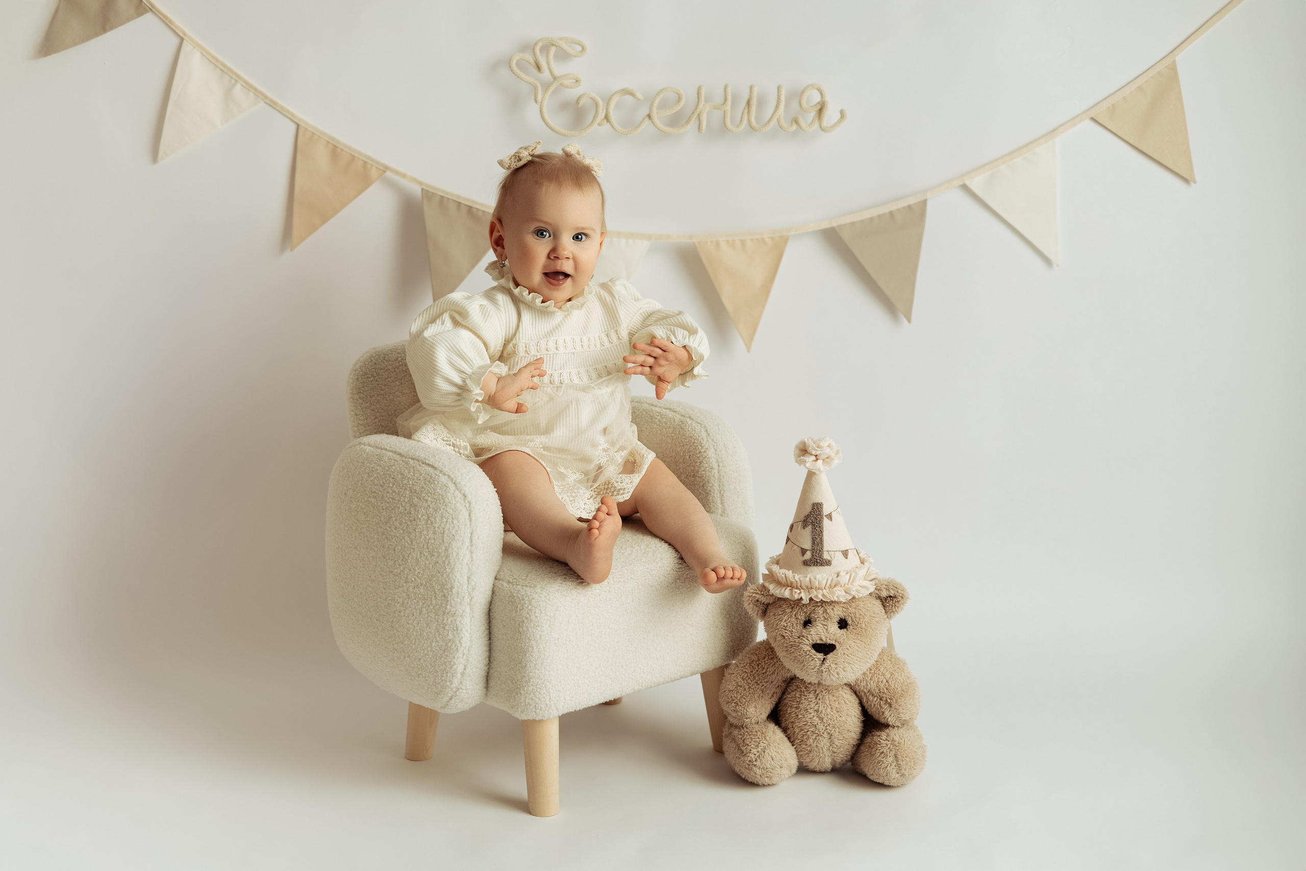 Есения 1 год. Фотограф новорожденных в Санкт-Петербурге Екатерина Иванова