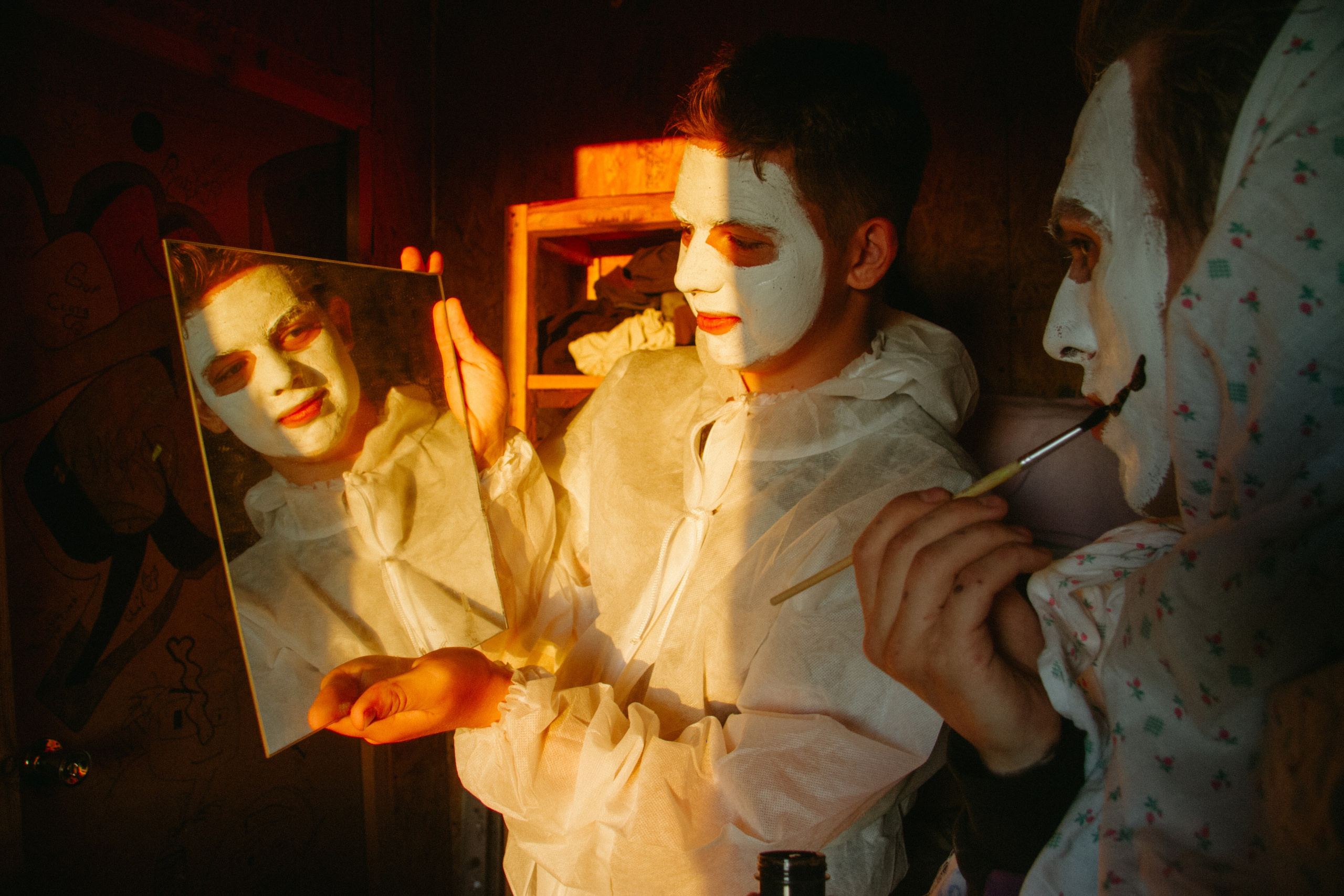 Подготовка к игре в "Приведения"