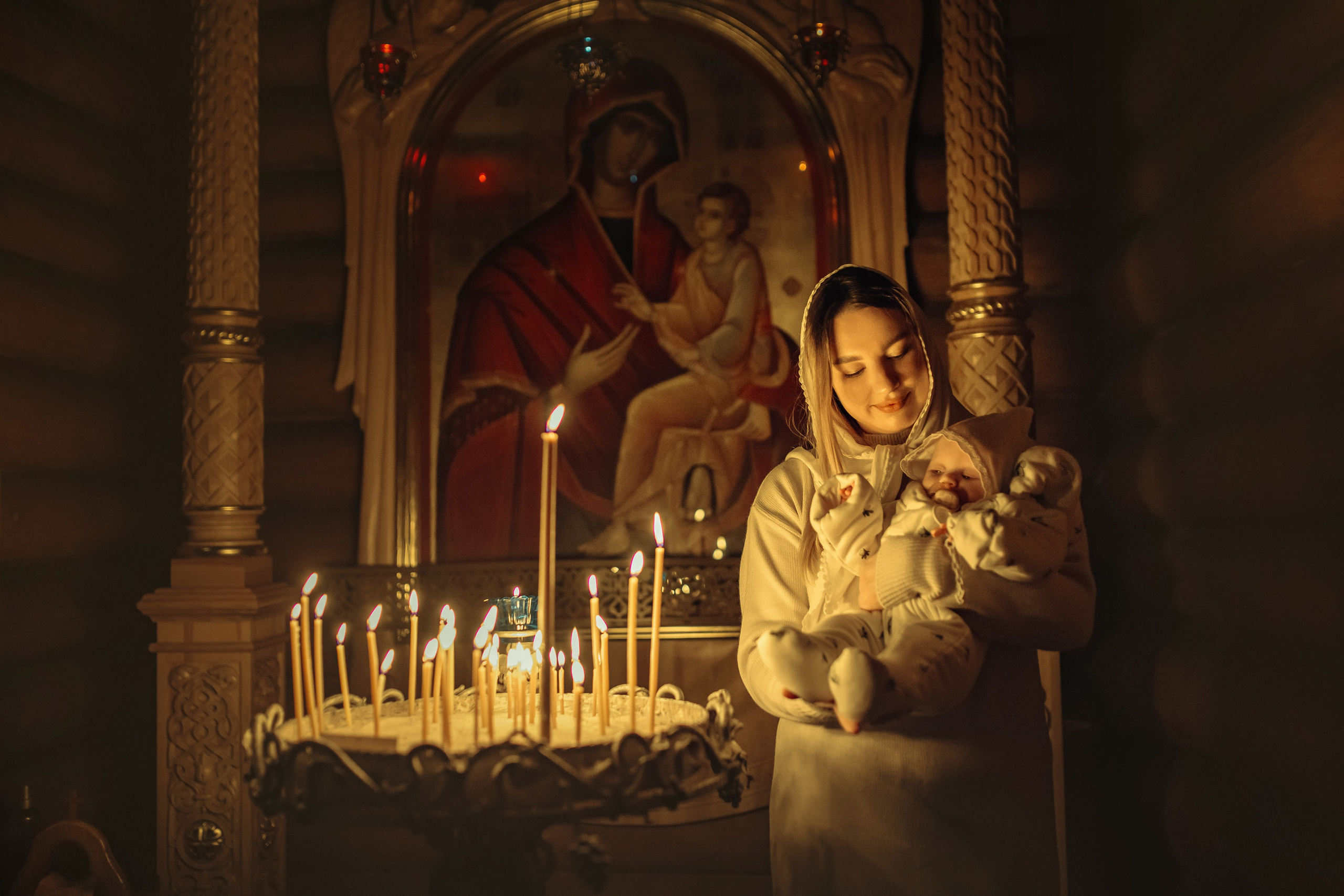 Крещение Эмилии, храм Святой Троицы, ноябрь 25