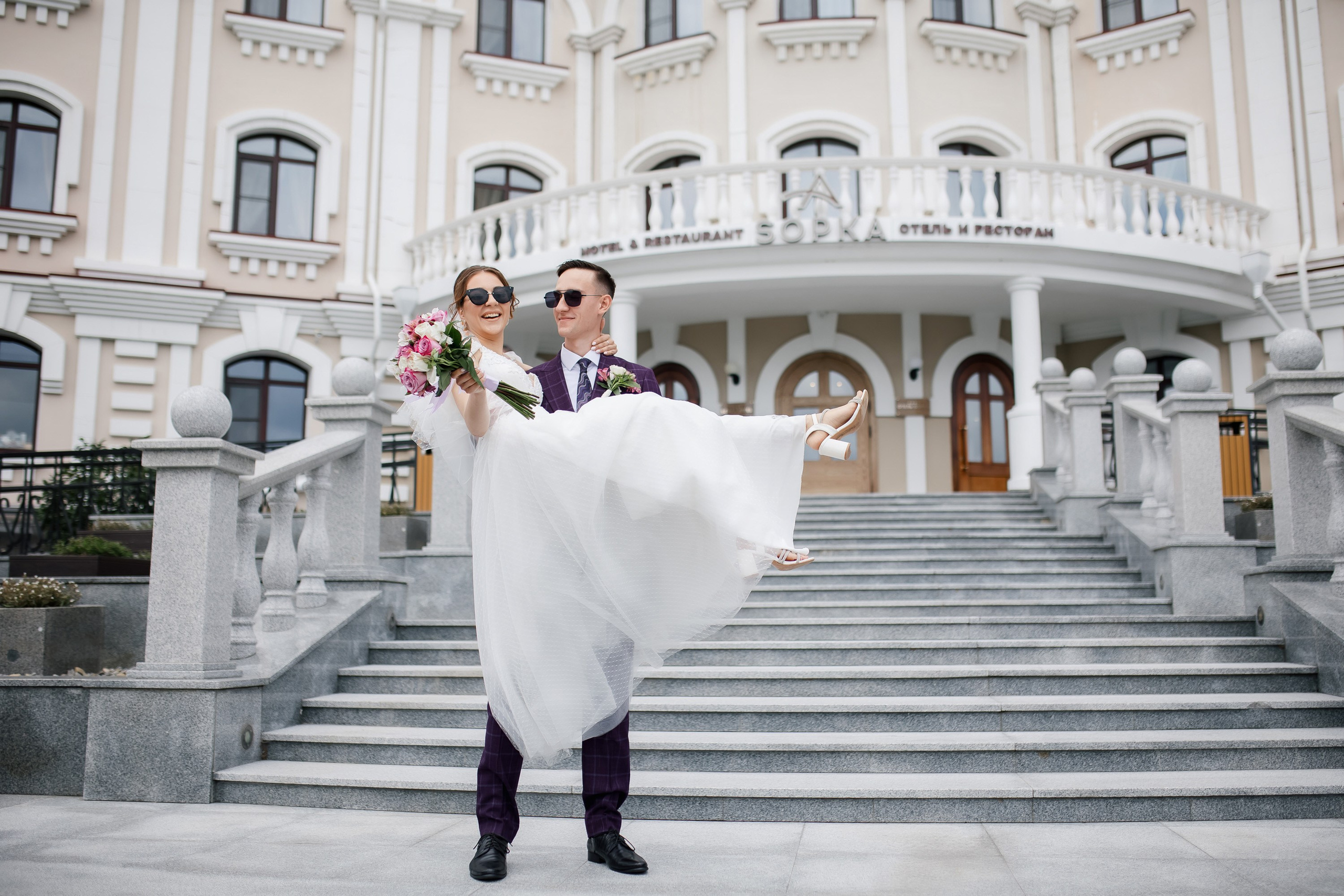 Ксения и Максим. Сборы Sopka. Прогулка по городу. Свадебный фотограф в Хабаровске