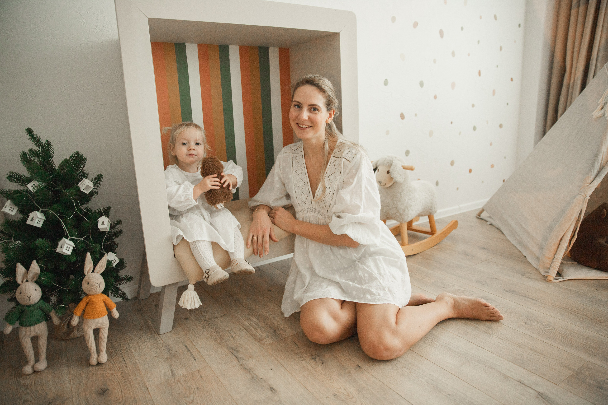 Мама и дочка. Свадебный и портретный фотограф в Москве Мария Кравченко