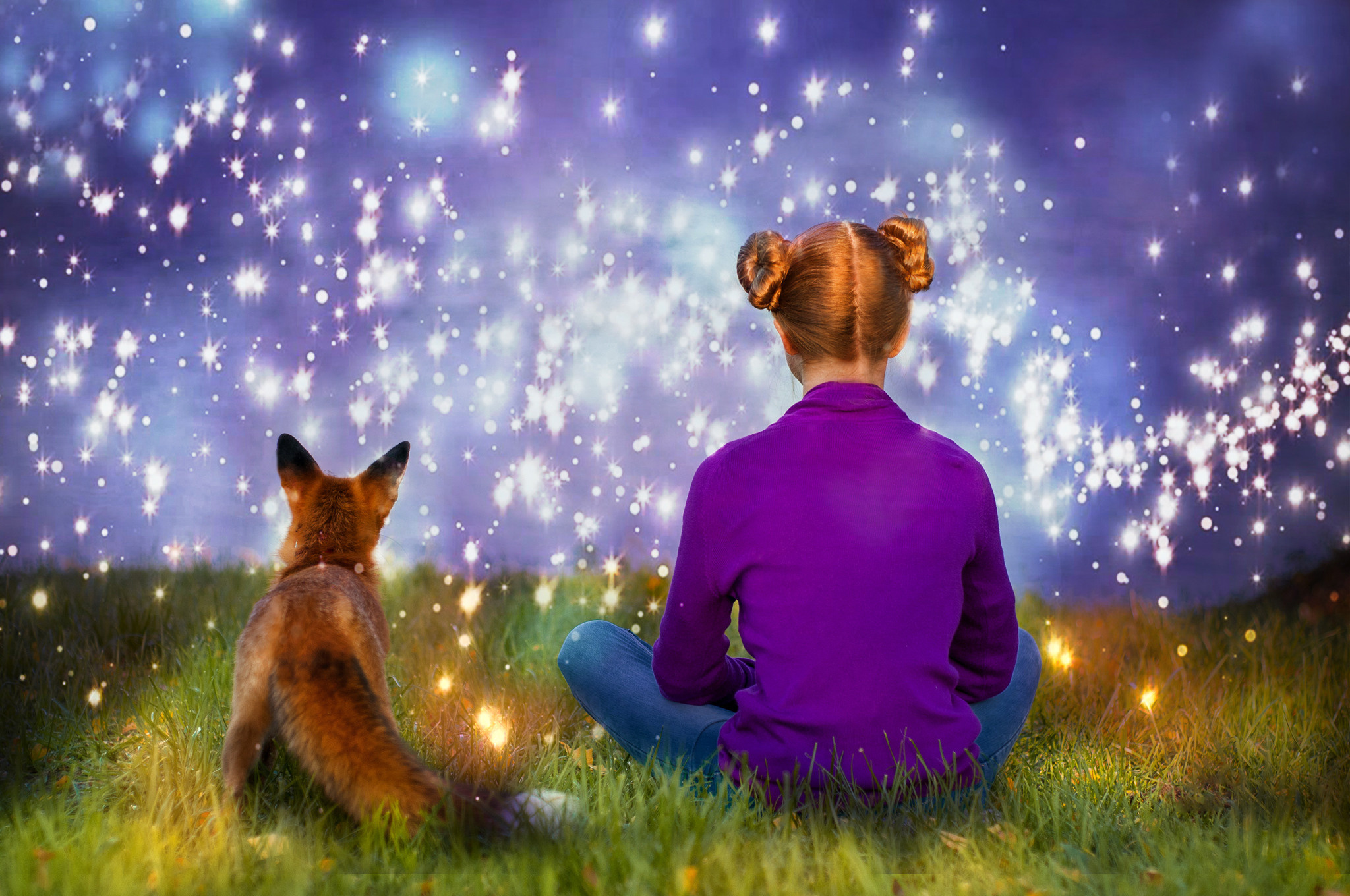 История по фильму «ДЕВОЧКА И ЛИСЁНОК». Семейный и детский фотограф в Ярославле, Максимова Светлана