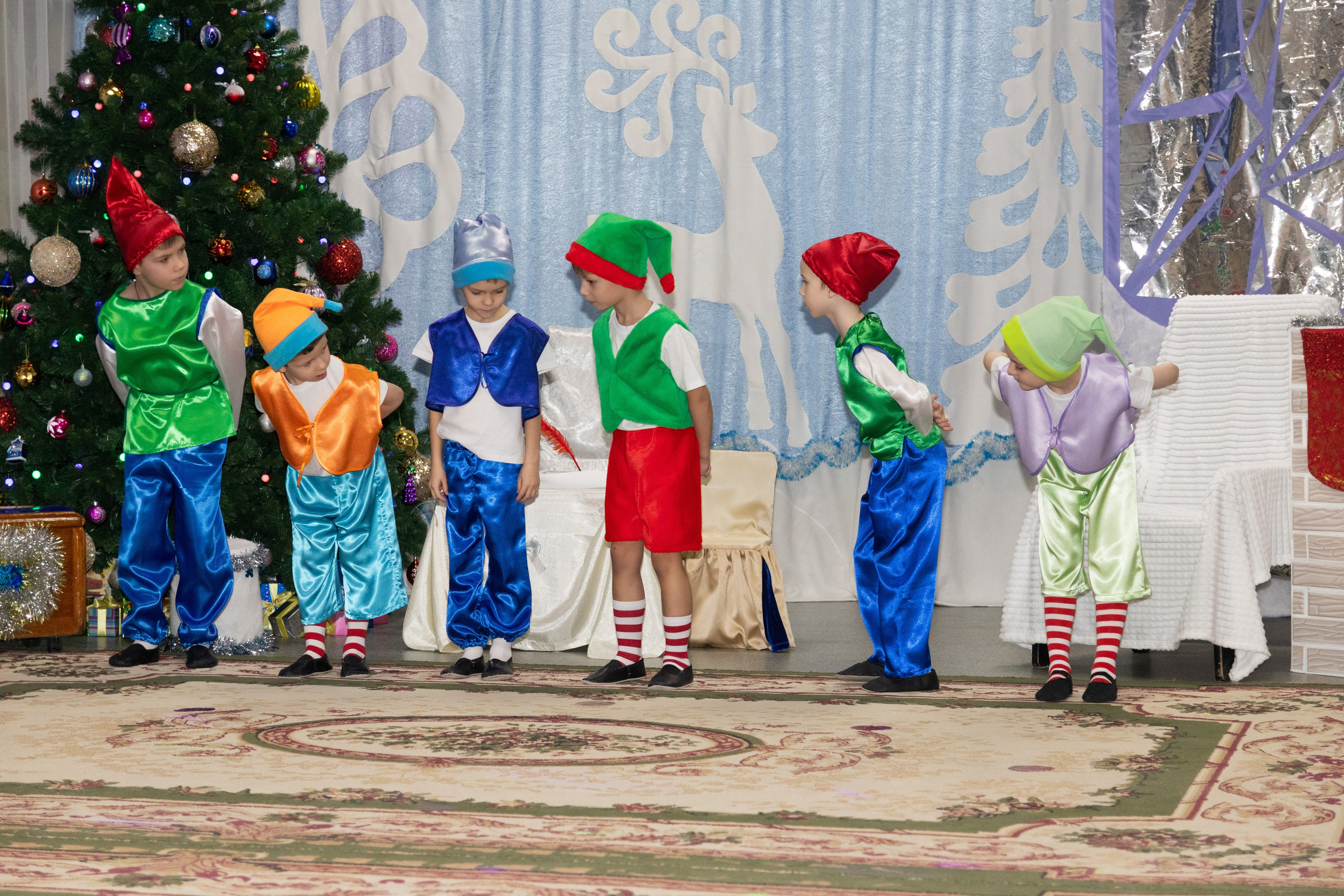 Новогодний утренник подготовительной группы. Индивидуальный и свадебный фотограф в Москве, Электростали и Туле Кадейкина Екатерина