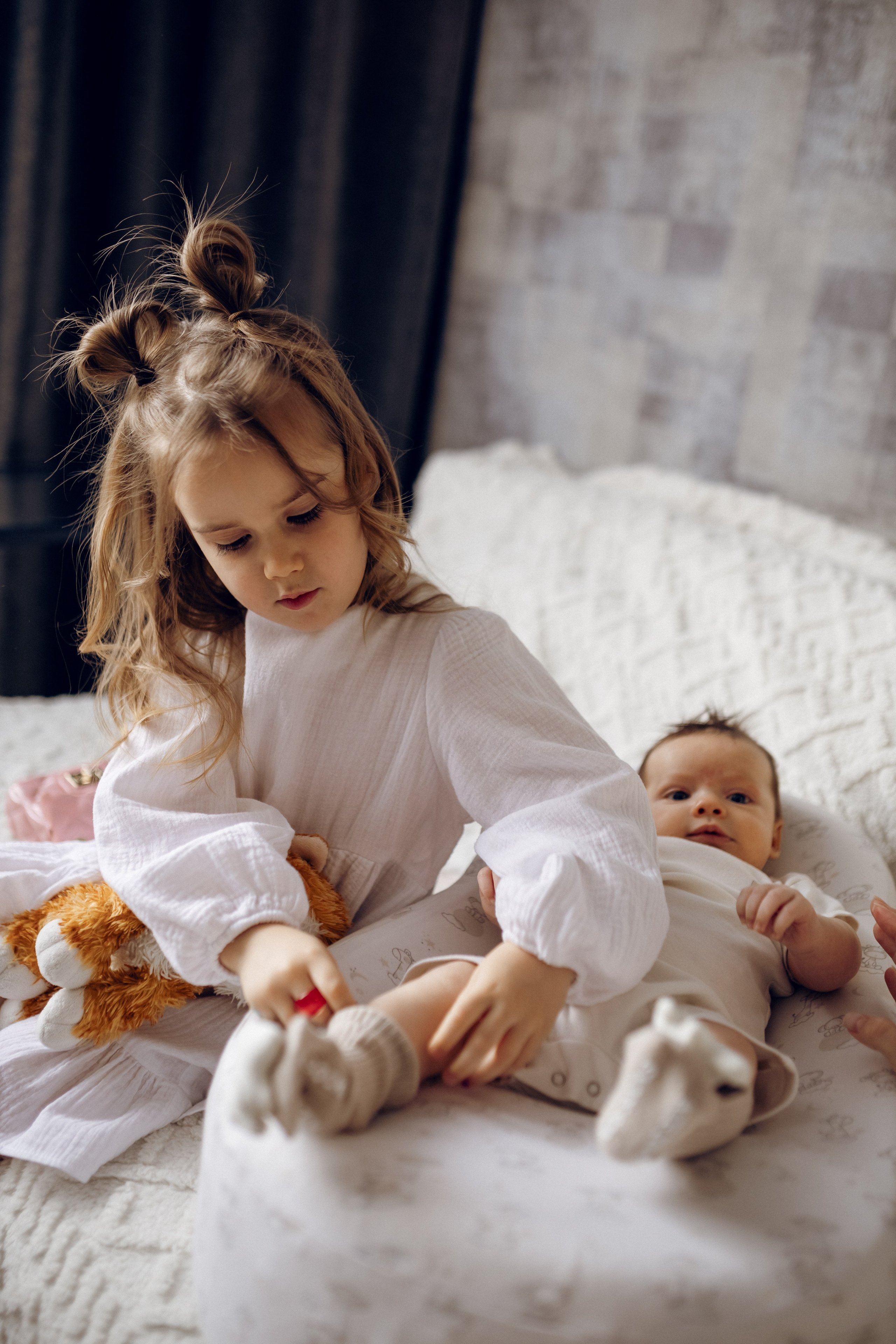 Семейная фотосессия дома. Семейный фотограф в Самаре Елена Ефимова