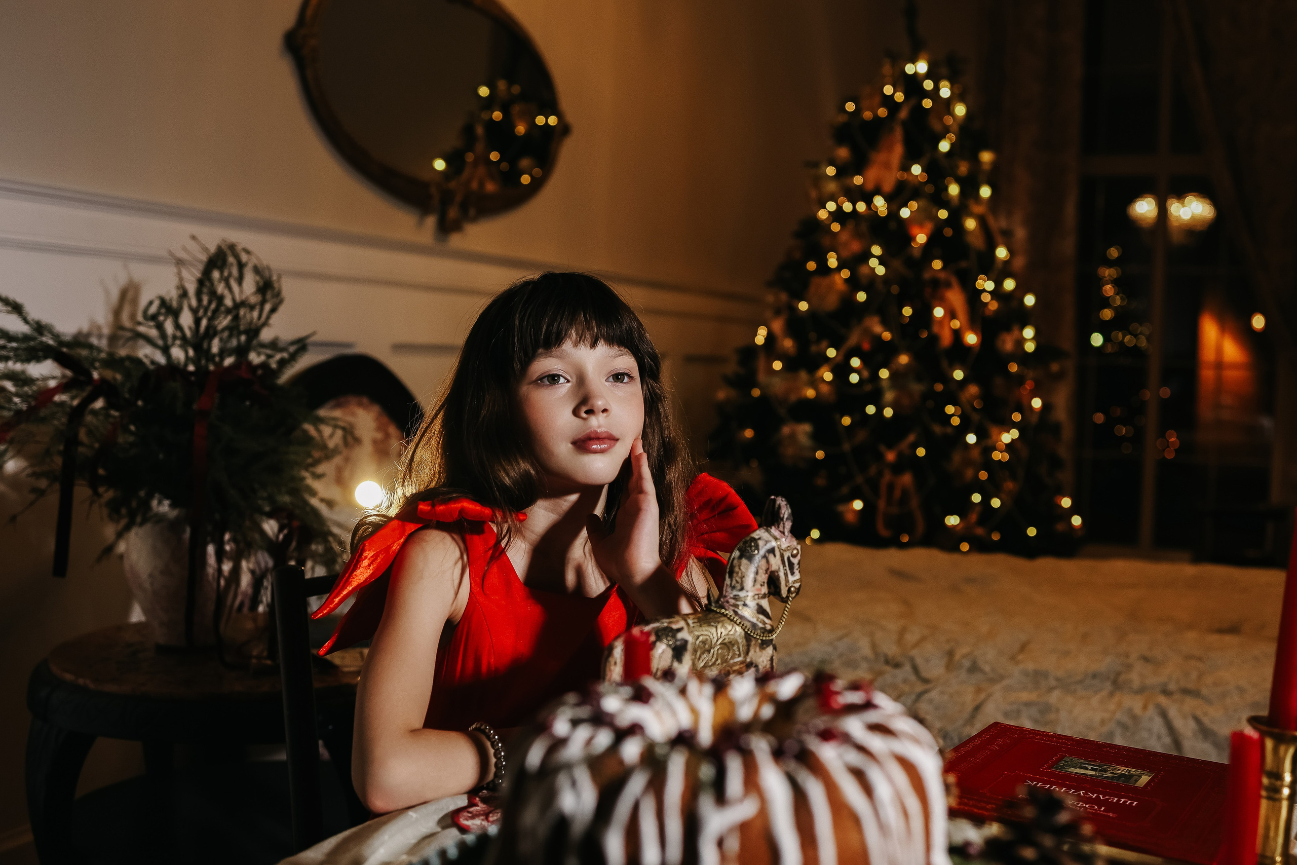 Новогодняя история Людмилы и Полины. Свадебный и семейный фотограф в Воронеже Ксения Воротникова