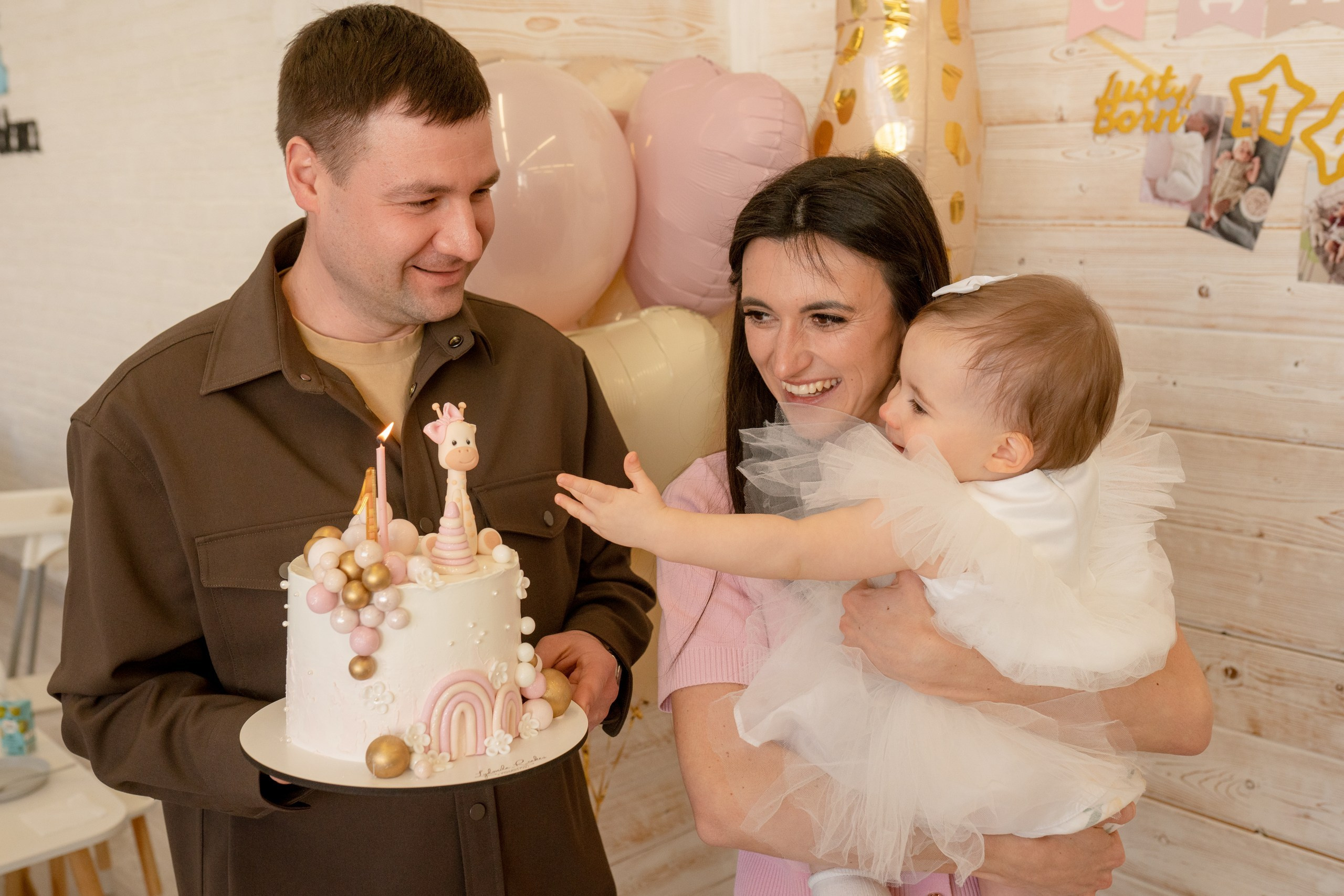 Кире 1 годик. Семейный фотограф в Москве Лилия Лебедева