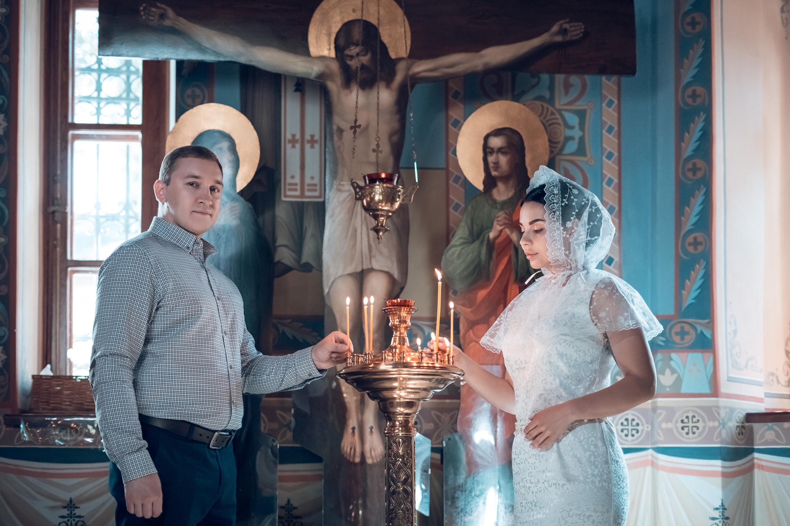 Таинство Венчания Екатерины и Антона