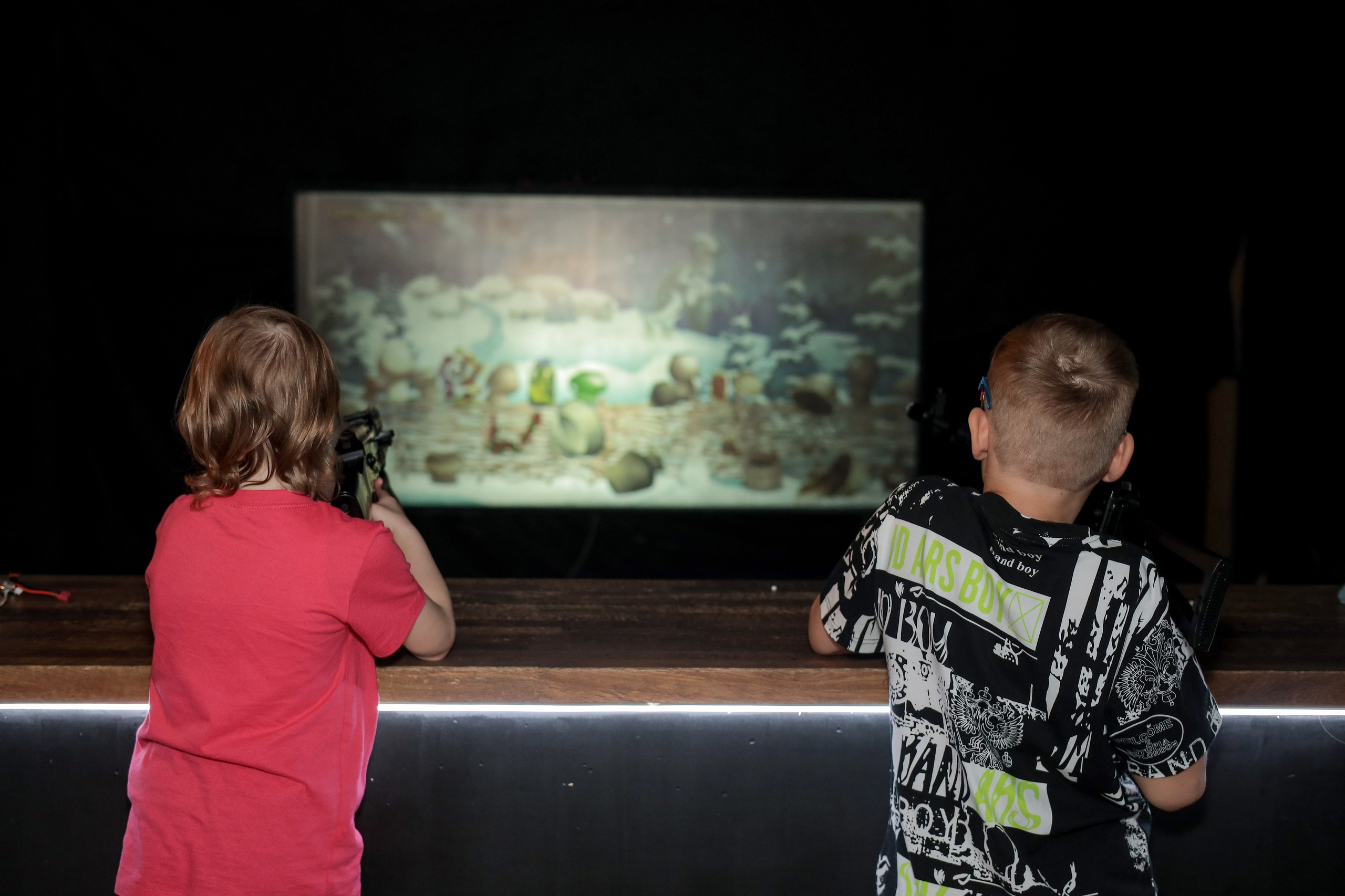 День рождение в стрелковом клубе. Фотограф Надршина Лилия