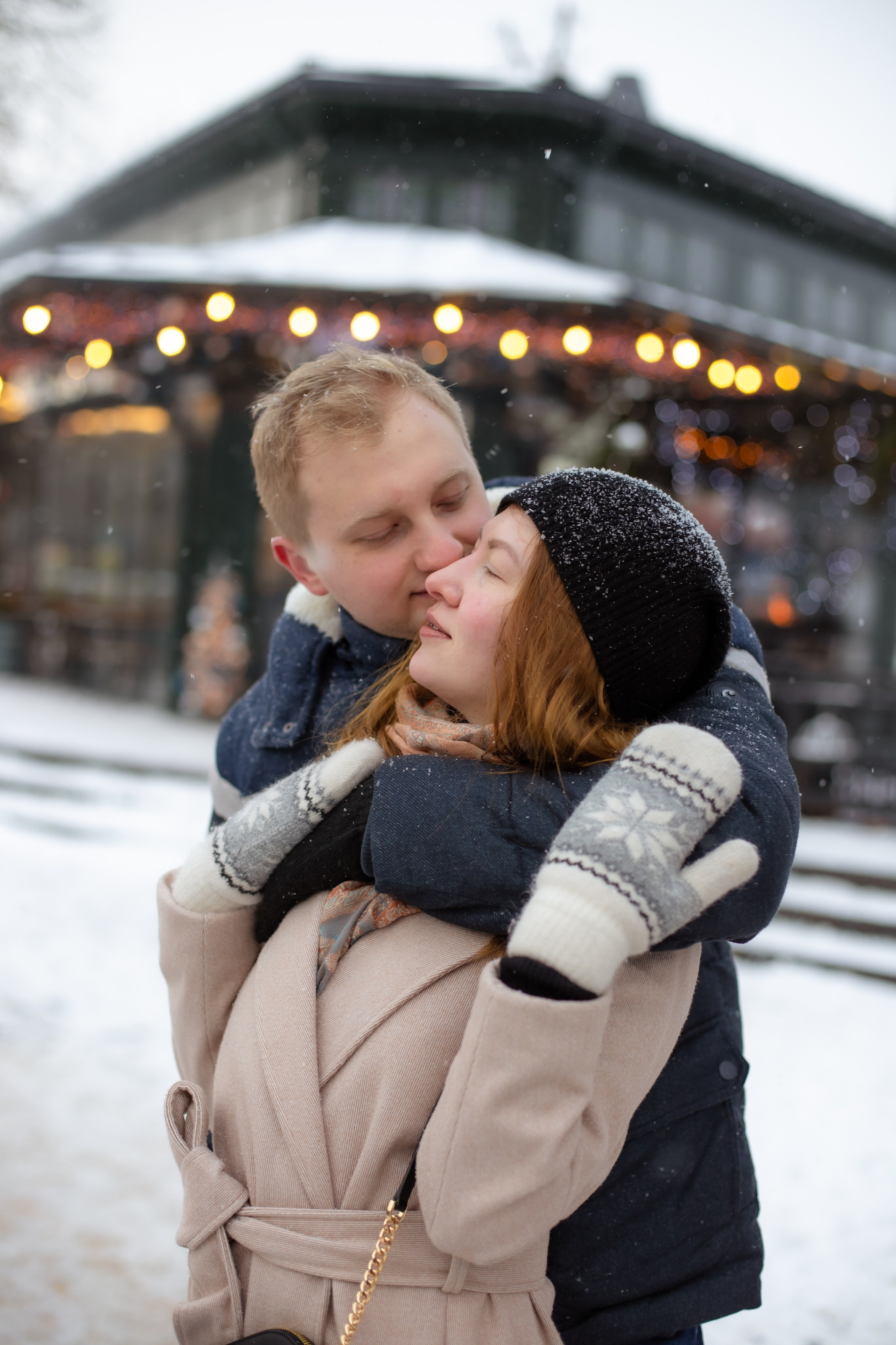 Влад и Саша. Зима. Фотограф в Калининграде Решетникова Алина