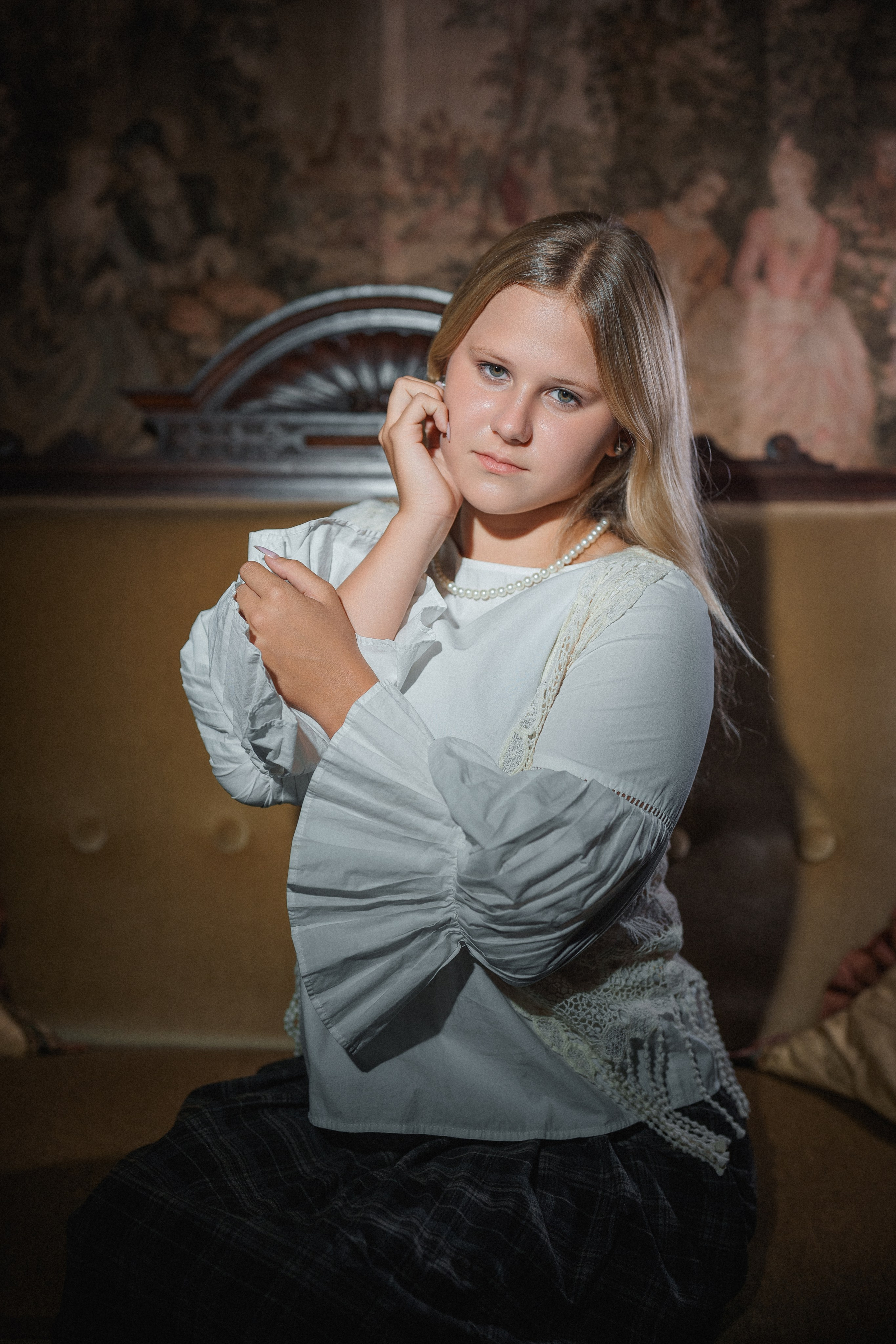 Мастер класс для детской школы по фотопозированию. Фотограф Олег Сотник