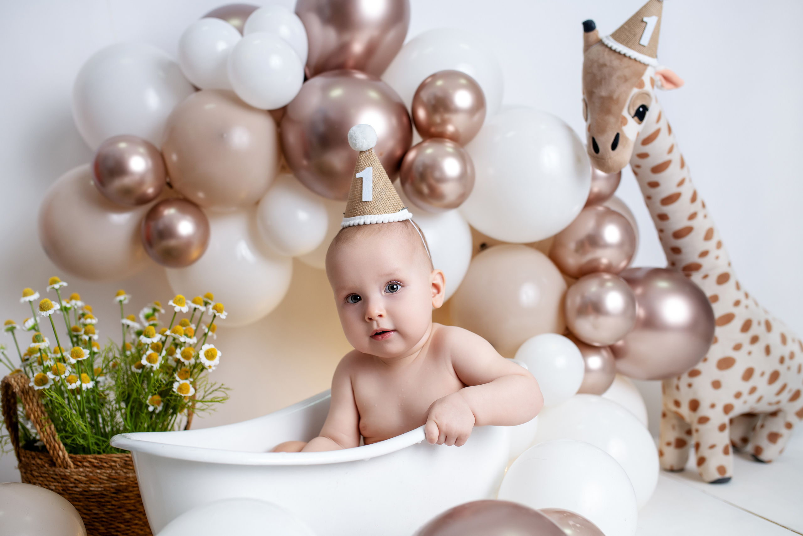 Фотосессия годовалых малышей в Ярославле. Наталья Михайлова Фотограф новорожденных в Ярославле