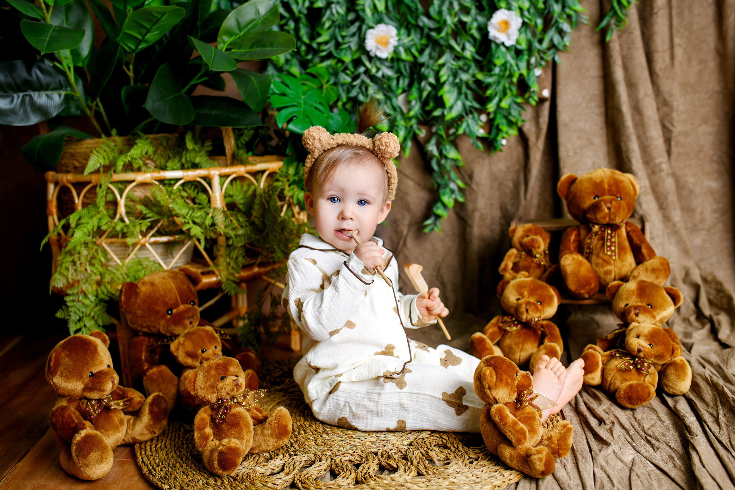 Фотосессия годовалых малышей в Ярославле. Наталья Михайлова Фотограф новорожденных в Ярославле